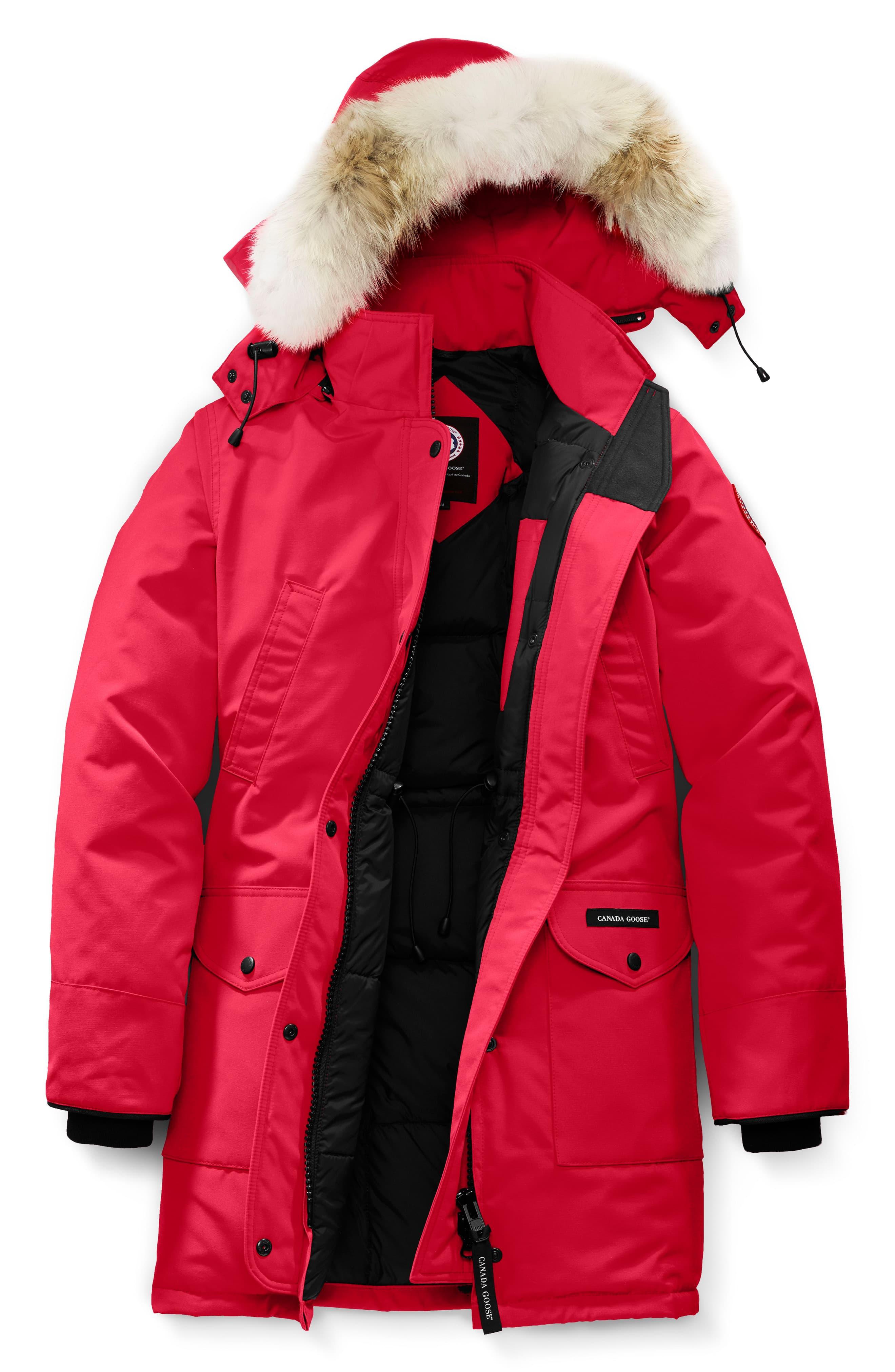 coyote fur hood parka