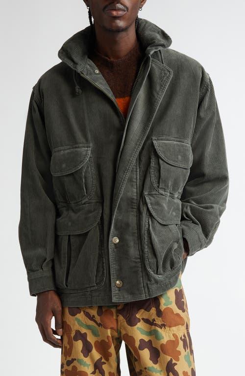 Beams Plus Corduroy Field Coat in Black for Men | Lyst