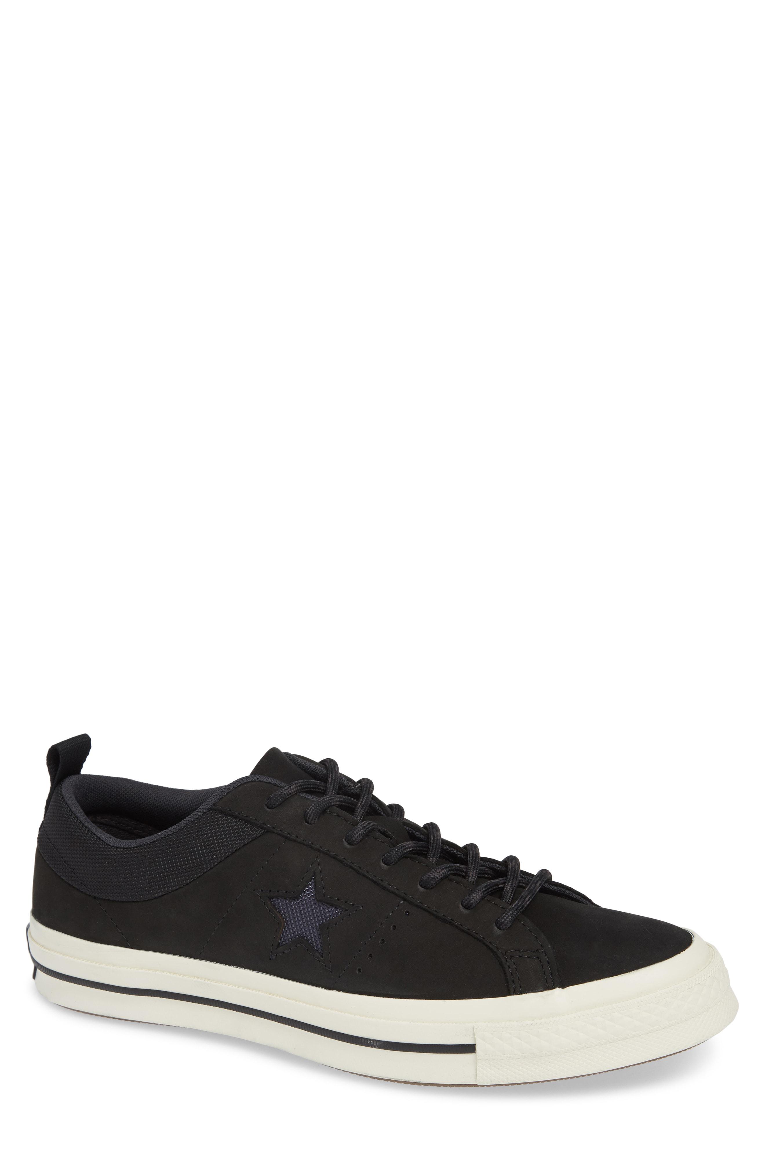 converse one star sierra leather low top