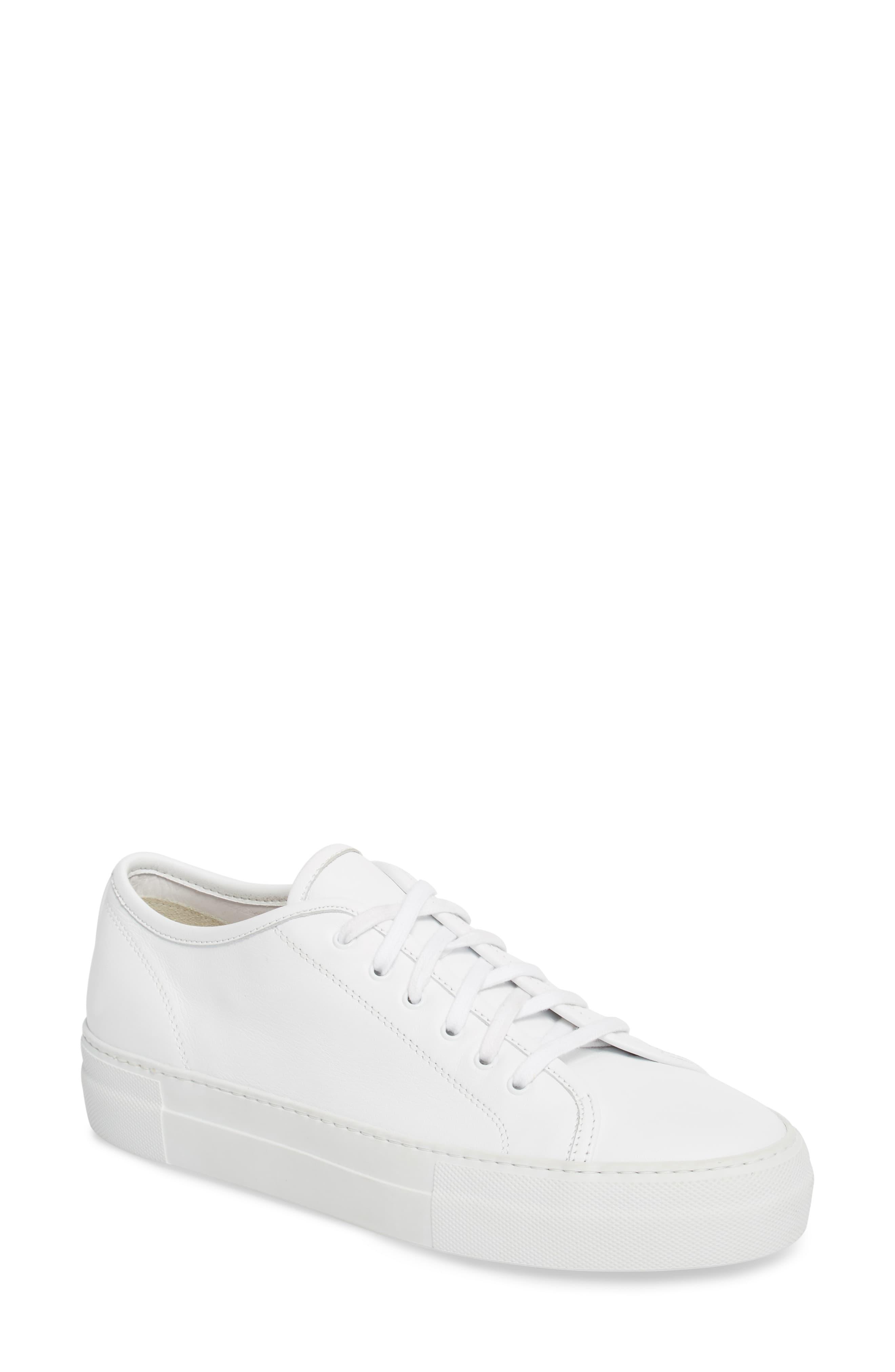 Common Projects Tournament Low Top Sneaker in White - Lyst