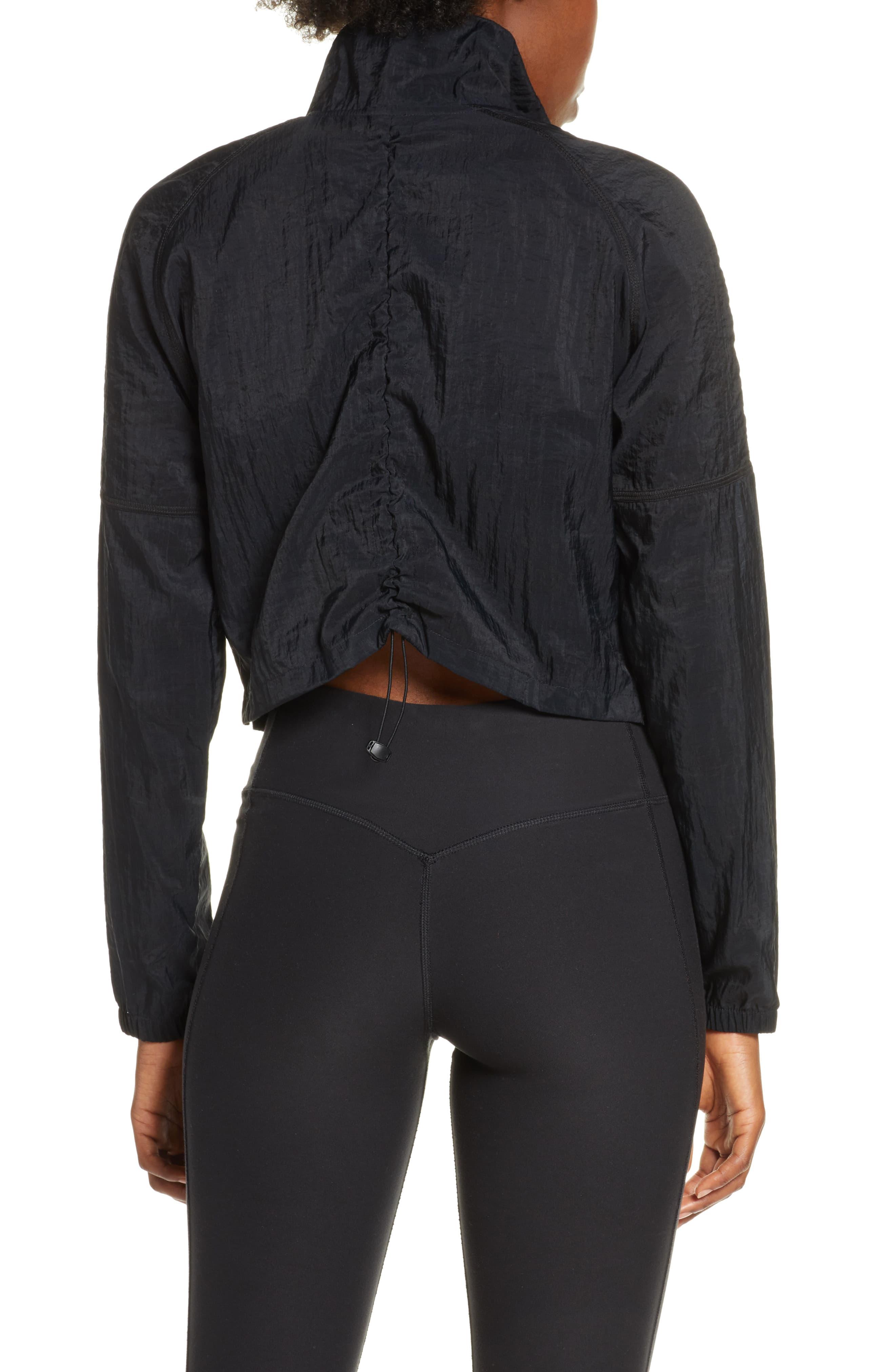 Nike Synthetic Women's Running Jacket in Black Lyst