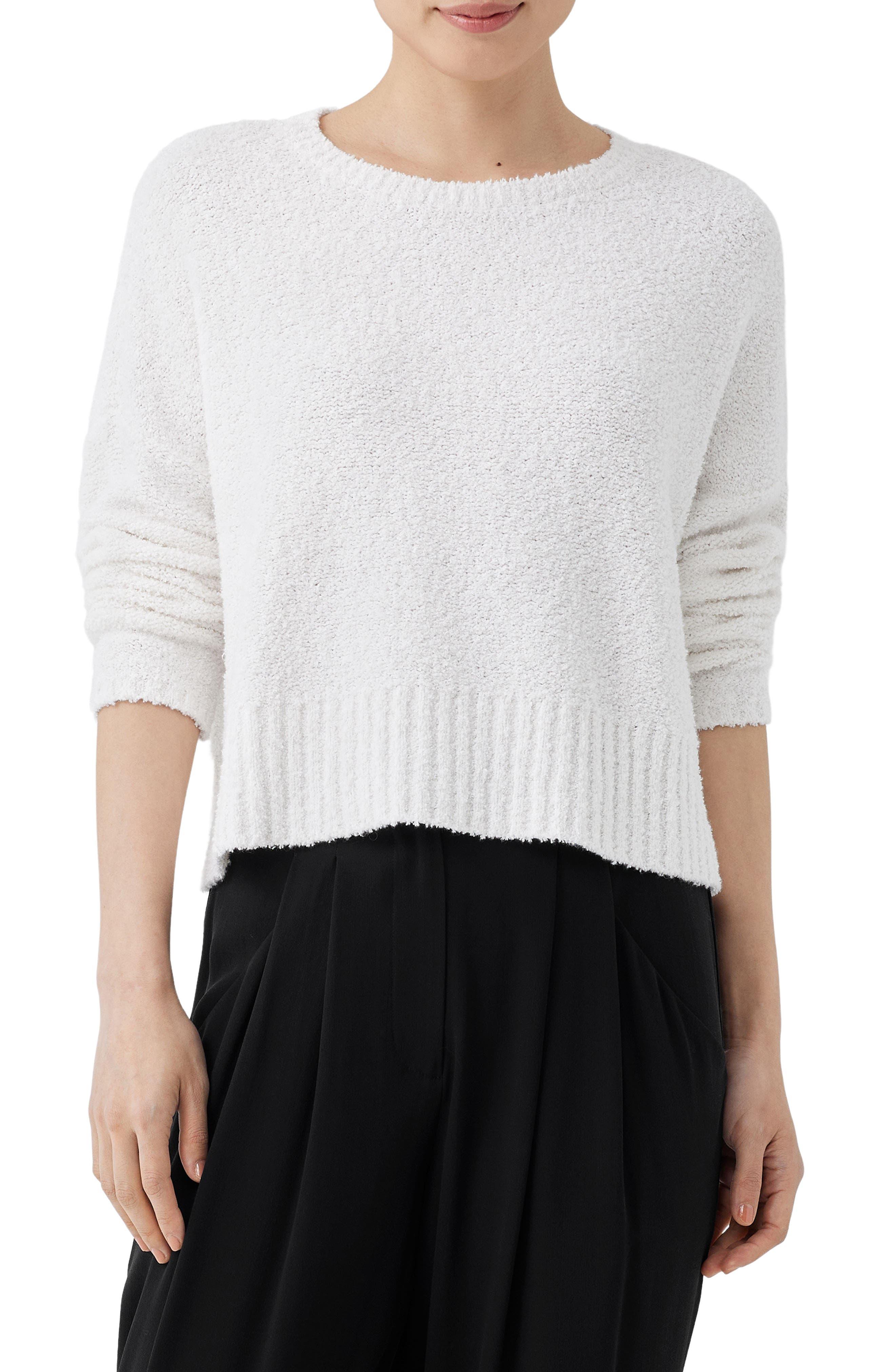 Eileen fisher boxy sweater store