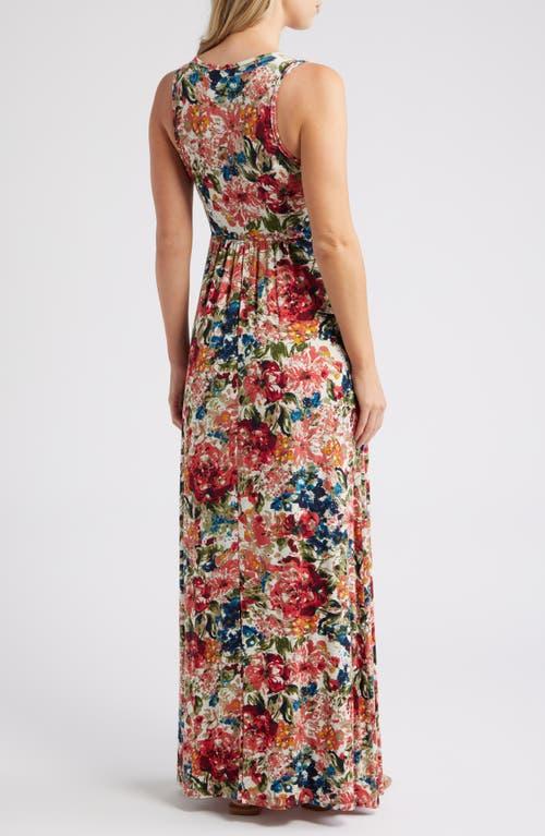 Loveappella Empire Waist Jersey Maxi Dress in White | Lyst Loveappella Empire Waist Jersey Maxi Dress in White | Lyst
