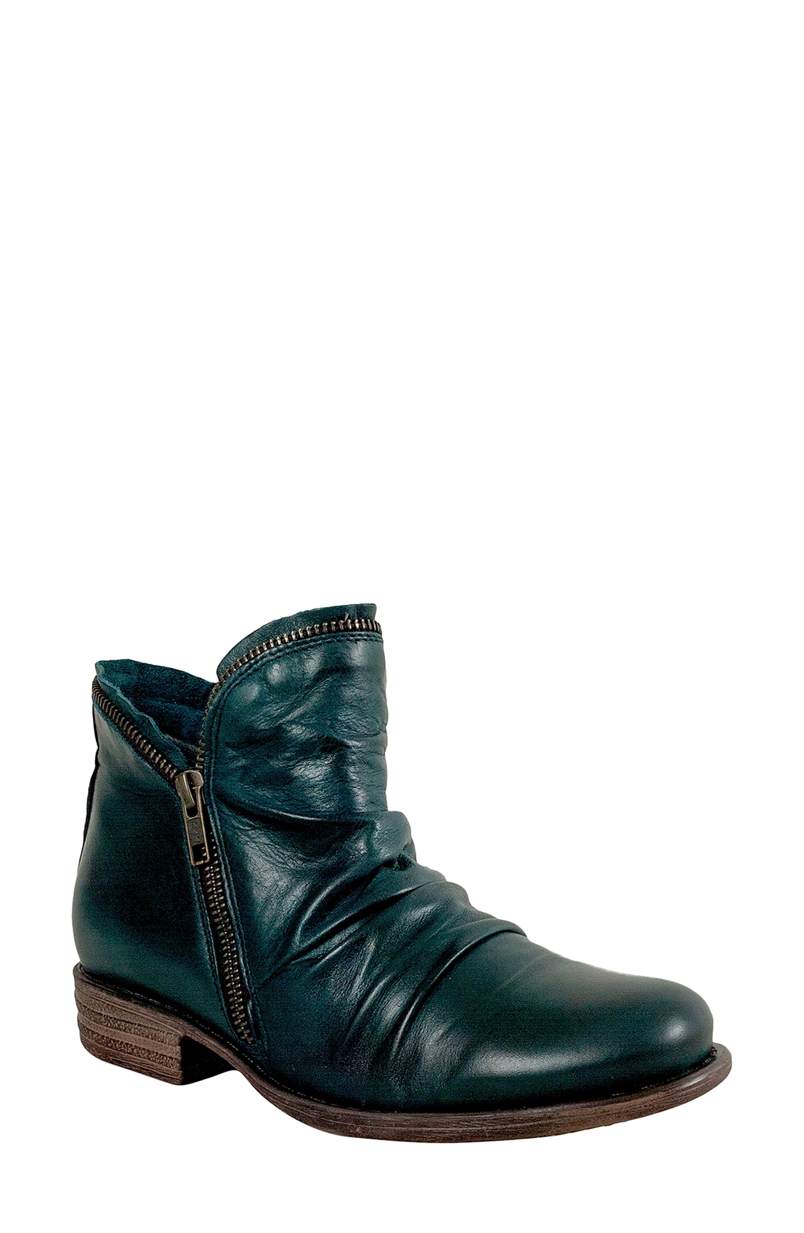 Miz Mooz Leather 'luna' Ankle Boot in Green - Lyst