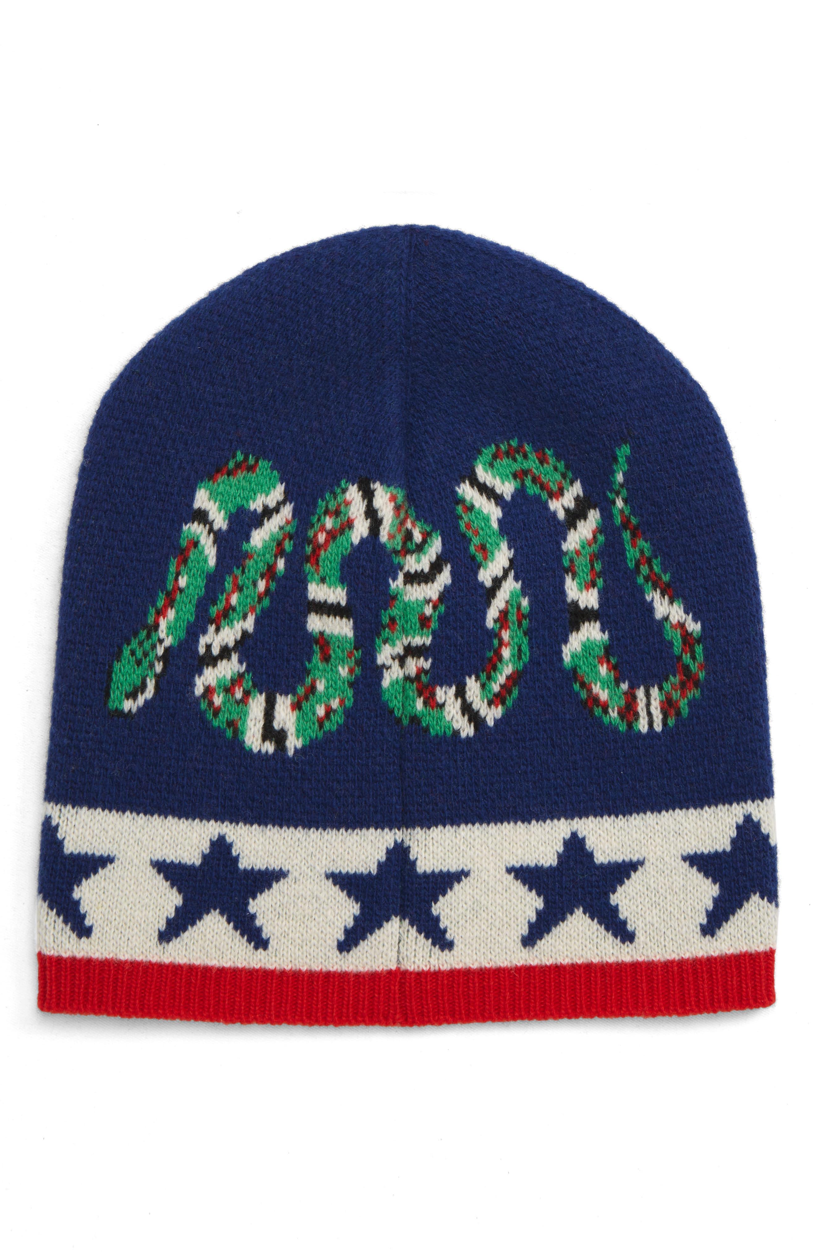 gucci tiger beanie