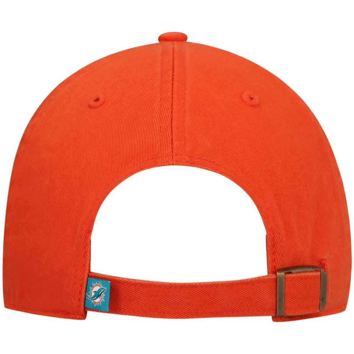 Buy Miami Dolphins '47 Secondary Logo Knit Beanie - Orange