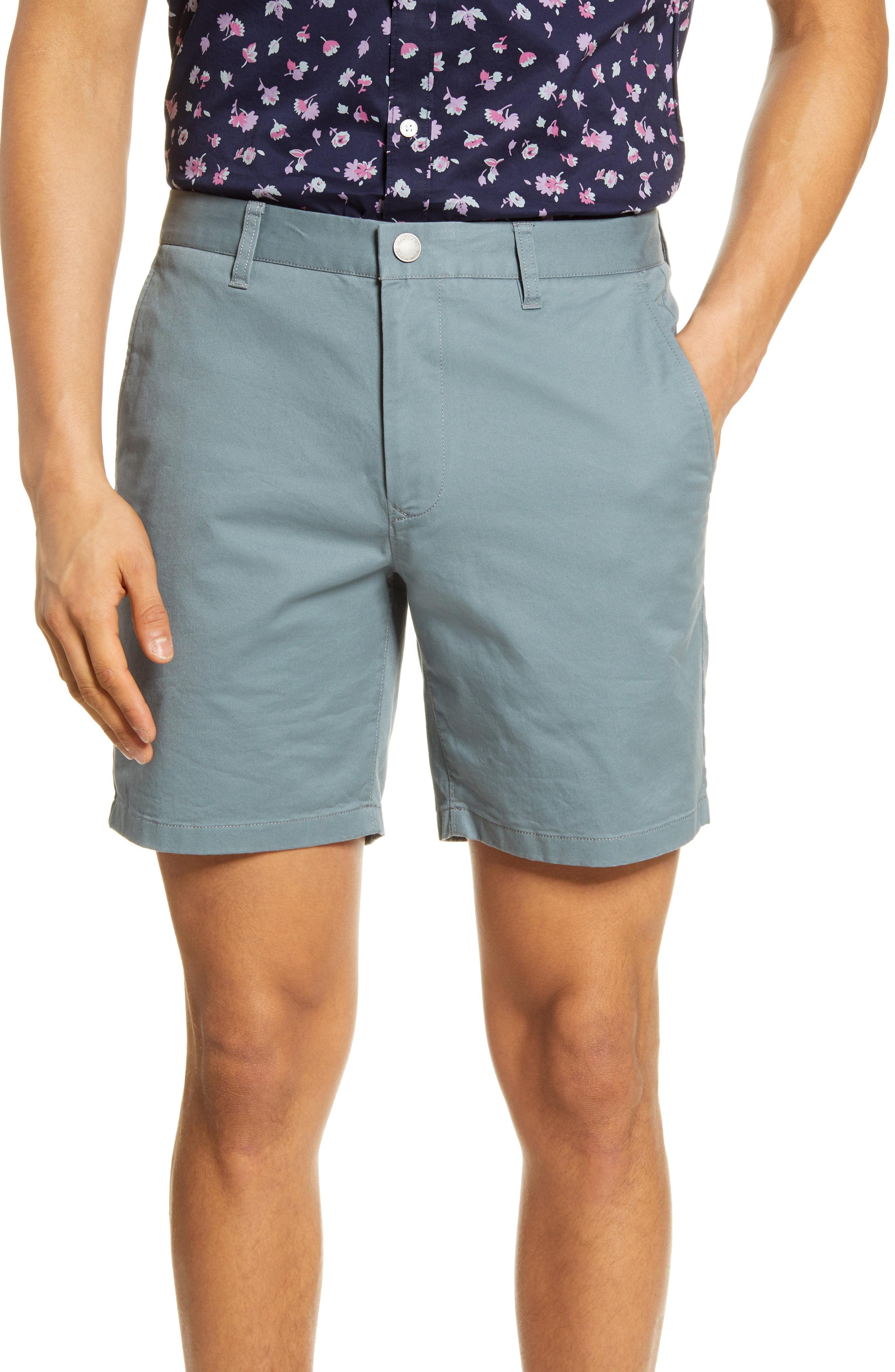 Bonobos Stretch Washed Chino 7-inch Shorts in Blue for Men - Save 50% ...