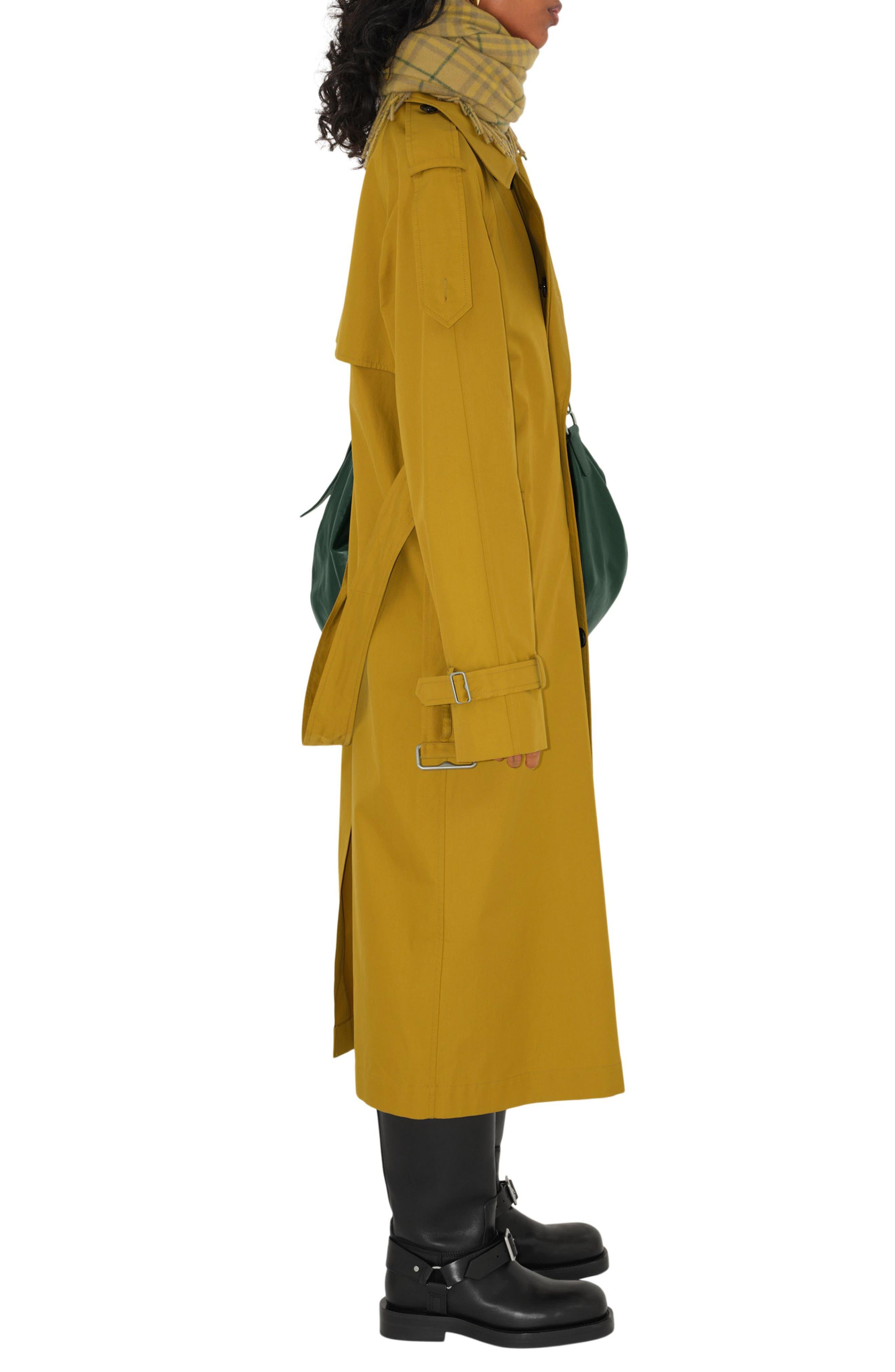 Burberry long raincoat store