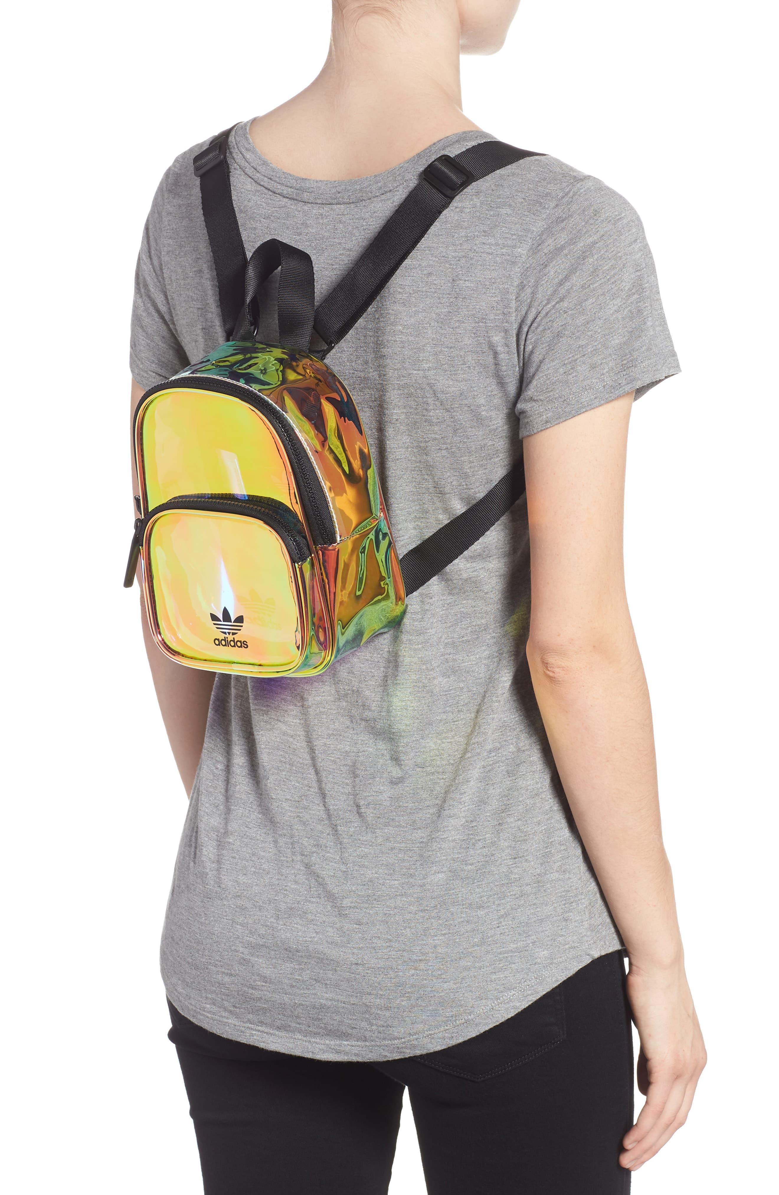 adidas metallic backpack