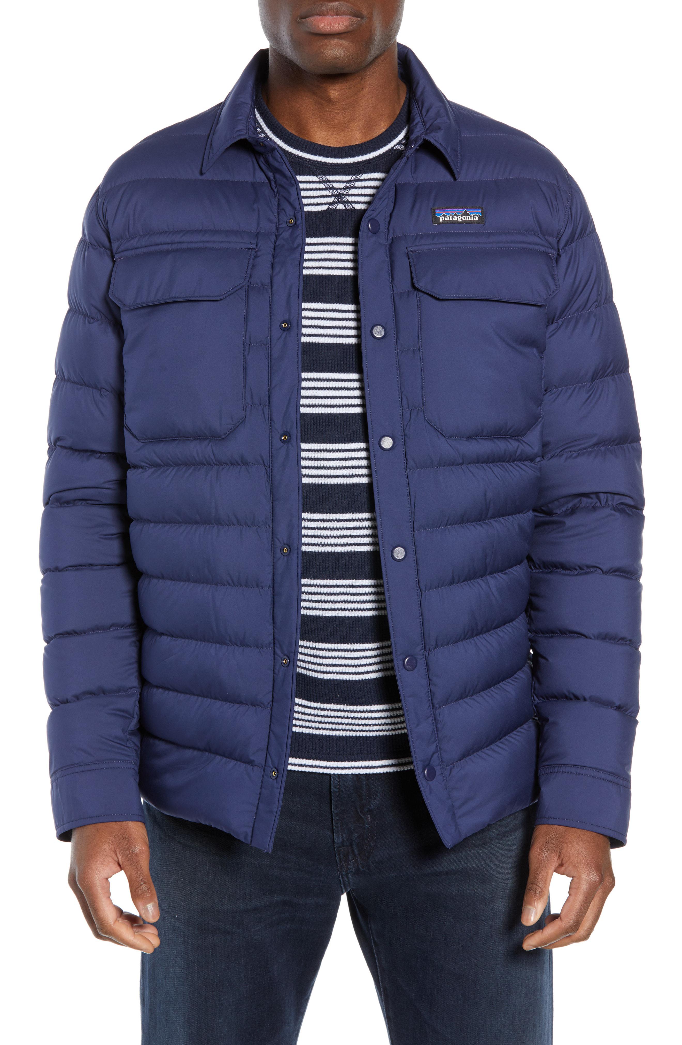 silent down shirt patagonia