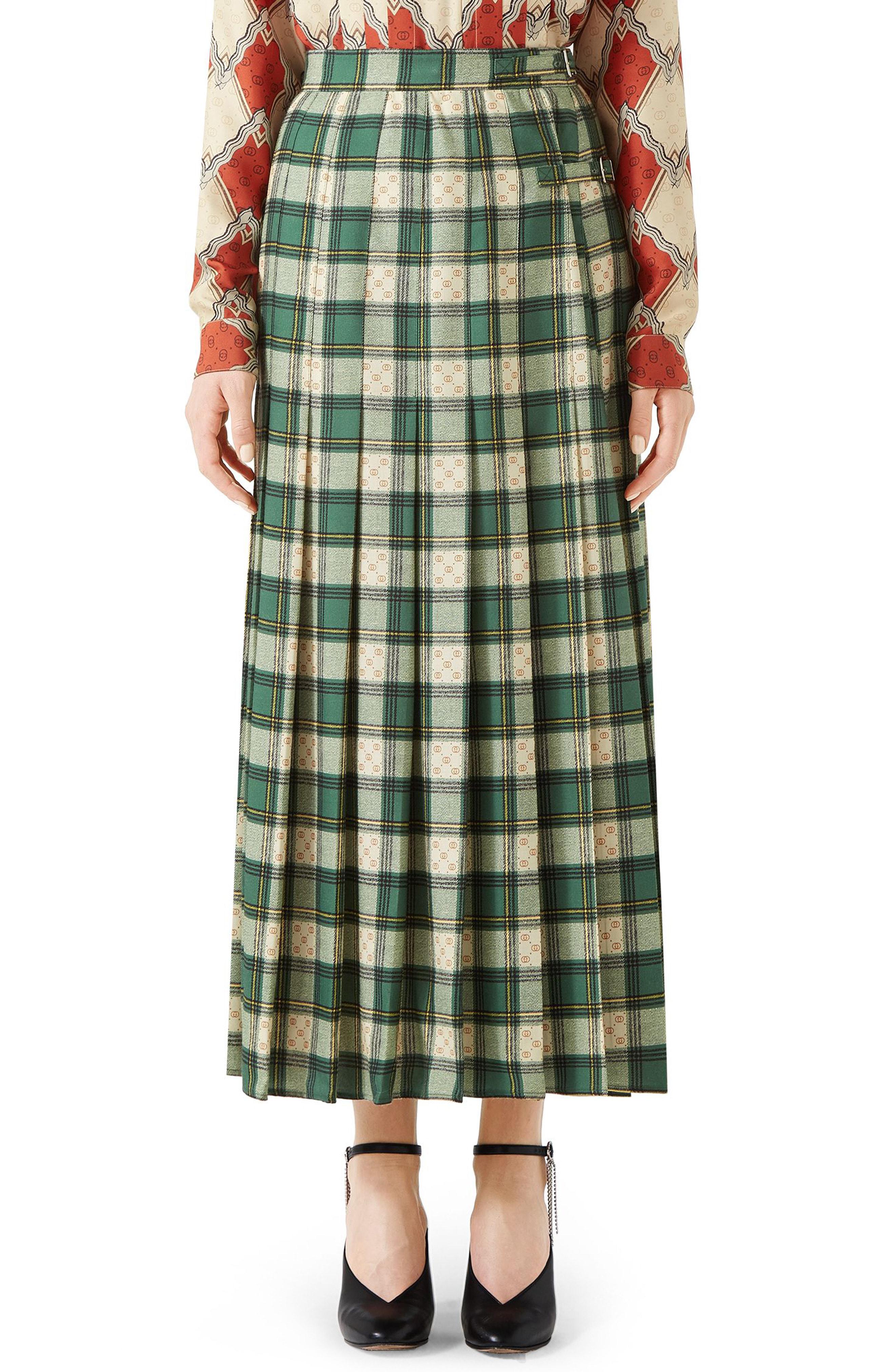 gucci maxi skirt