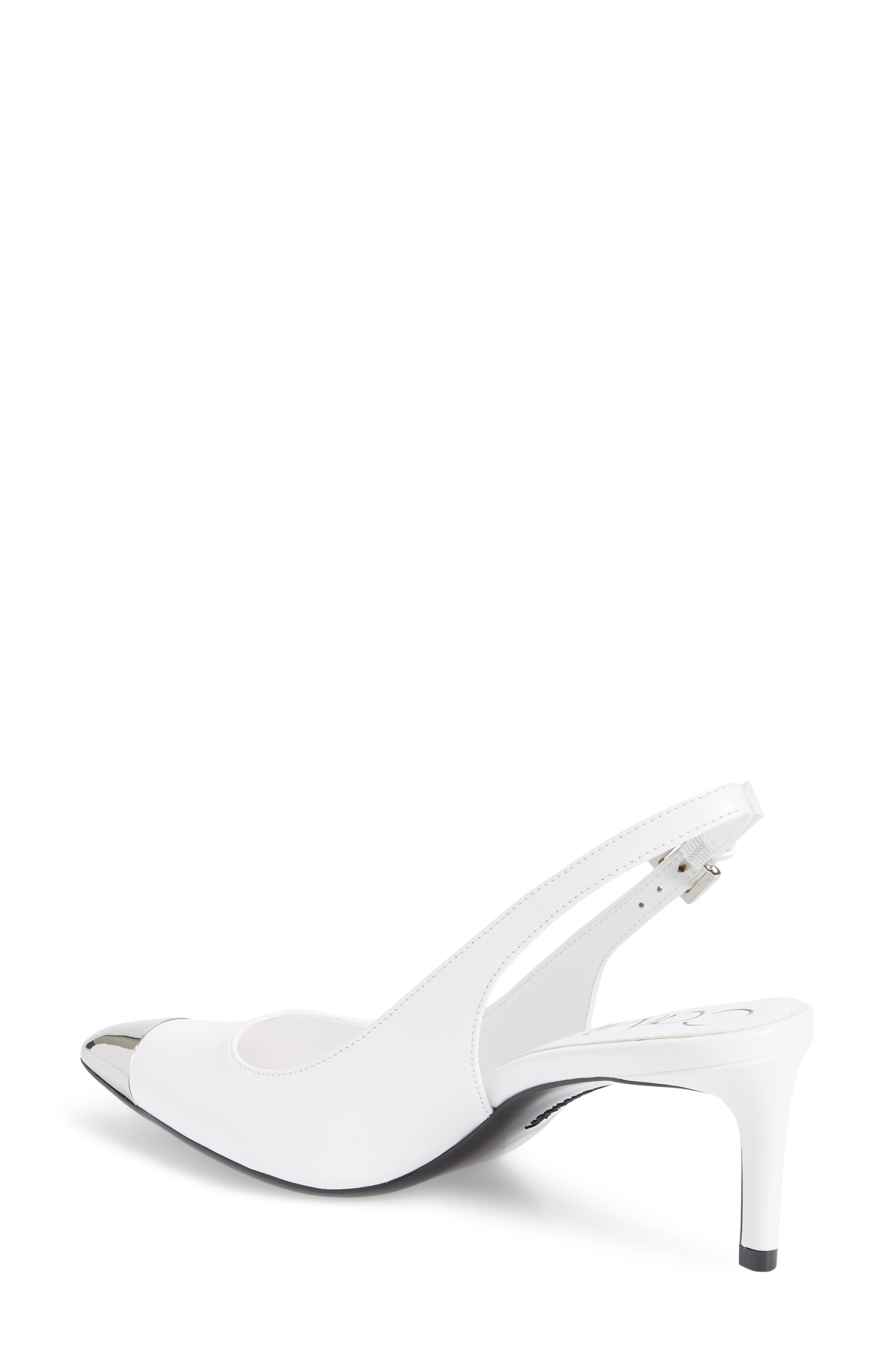 calvin klein sling back