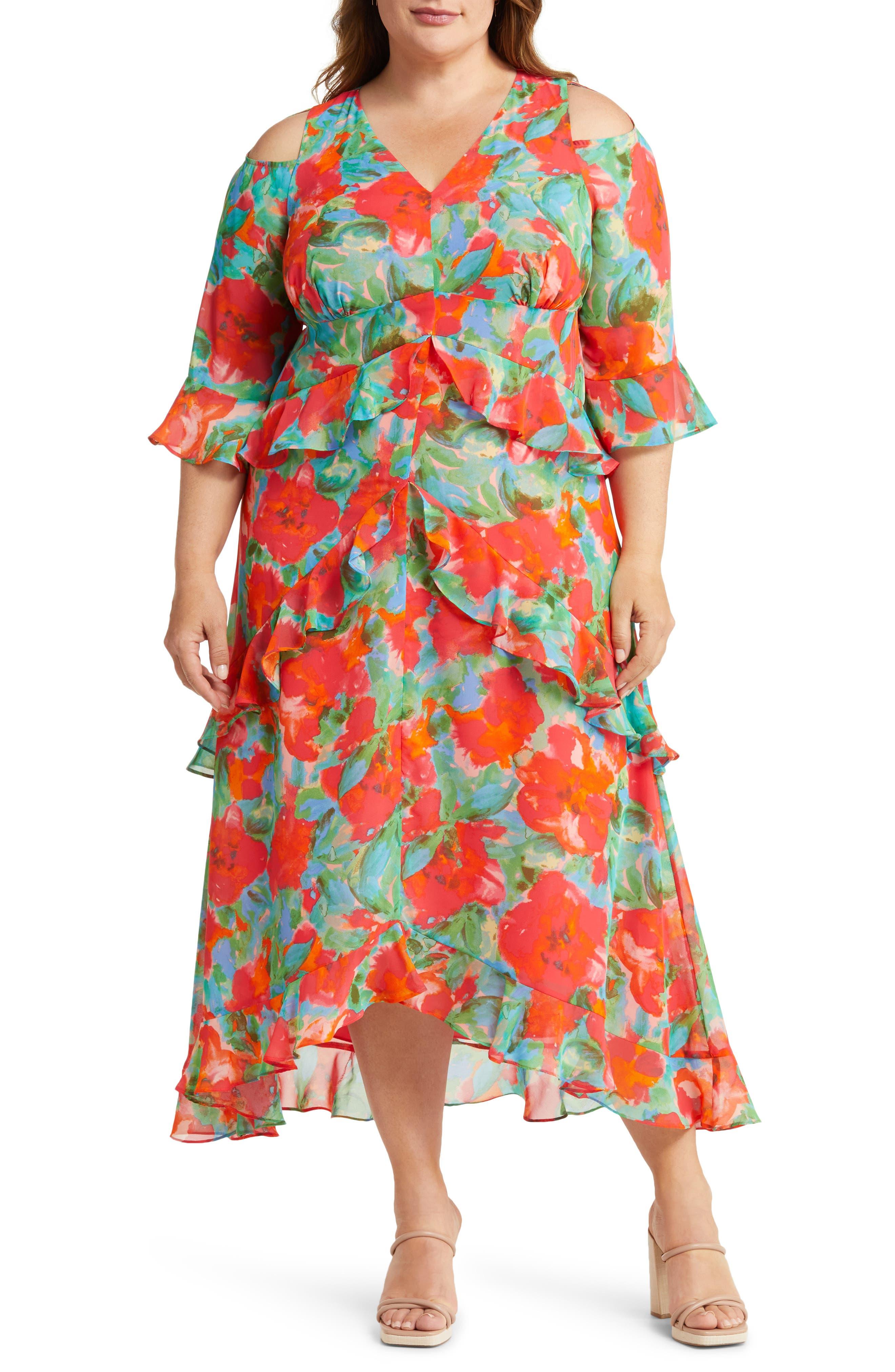 Tahari top maxi dresses