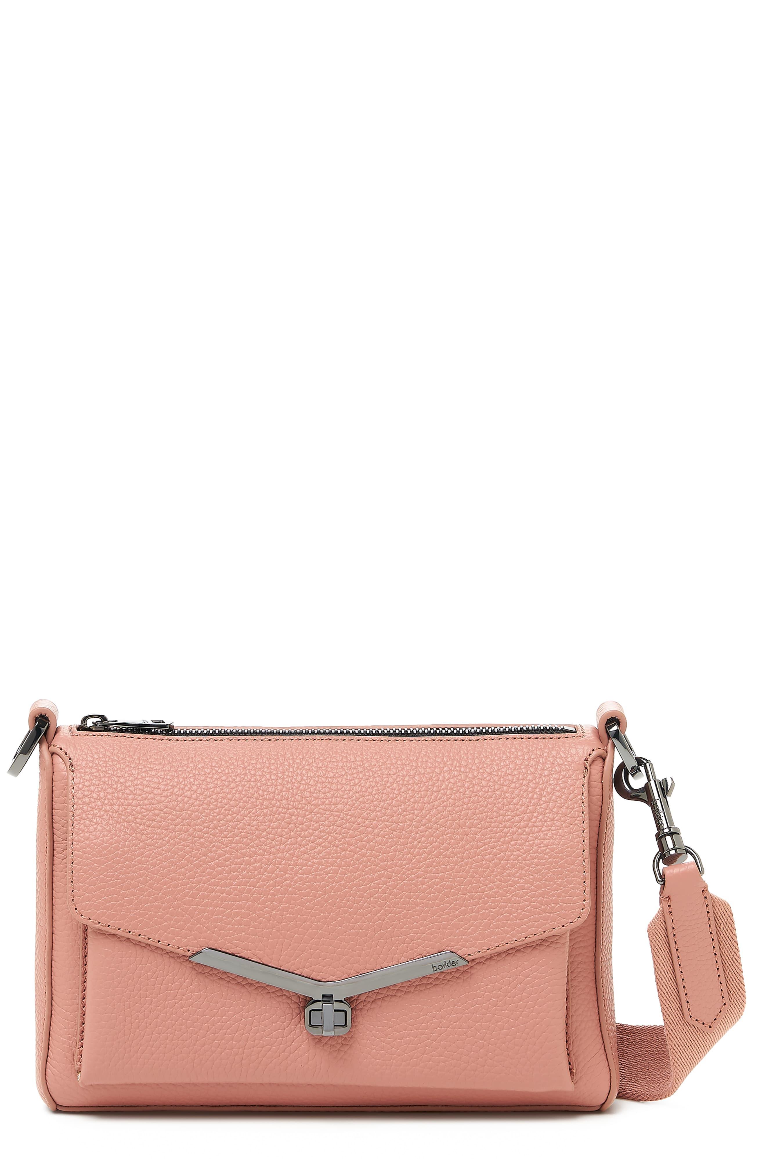 Botkier Valentina Leather Crossbody Bag in Rose (Pink) - Save 40% - Lyst