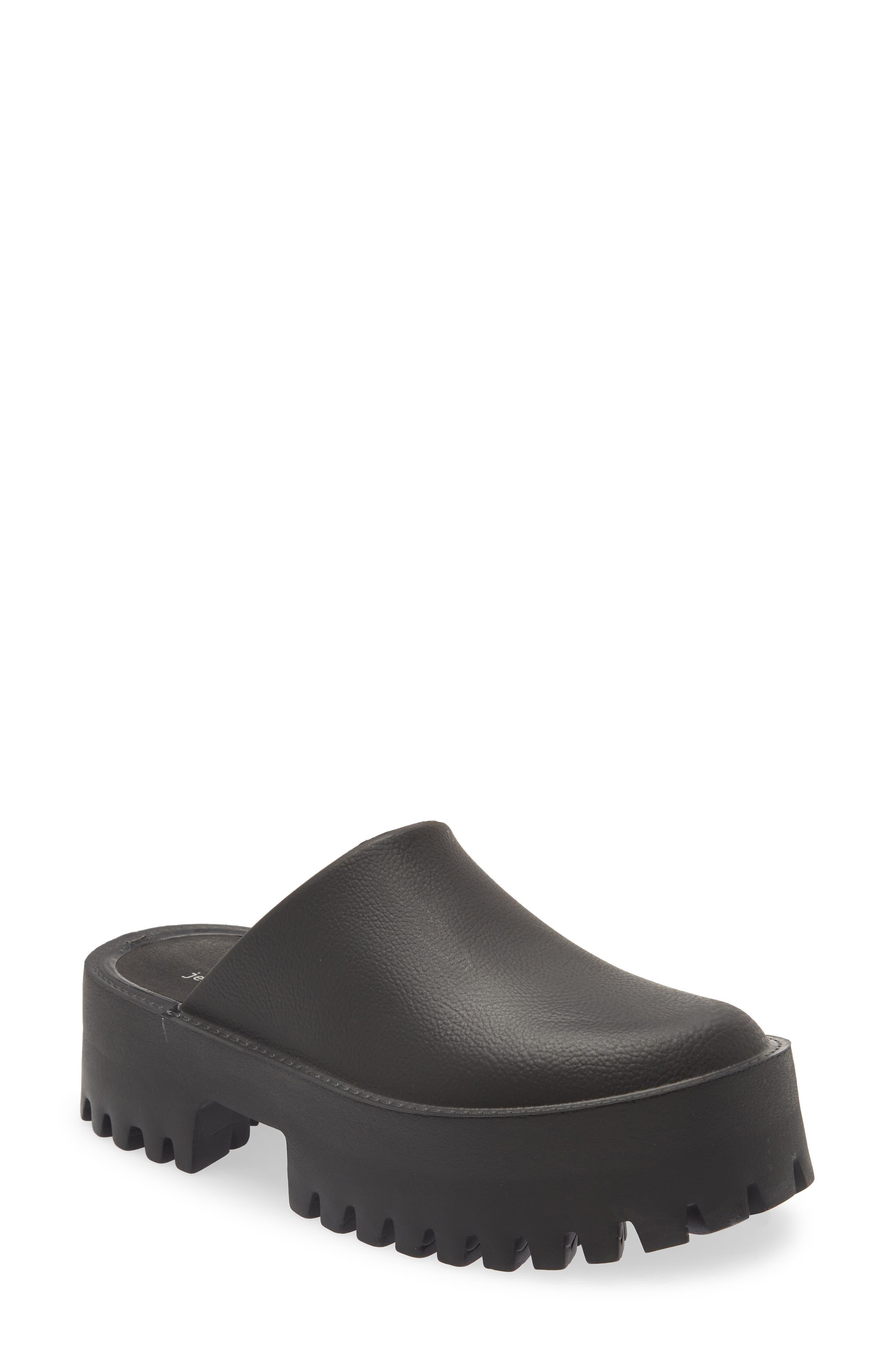Jeffrey Campbell lugged Platform Clog in Gray | Lyst