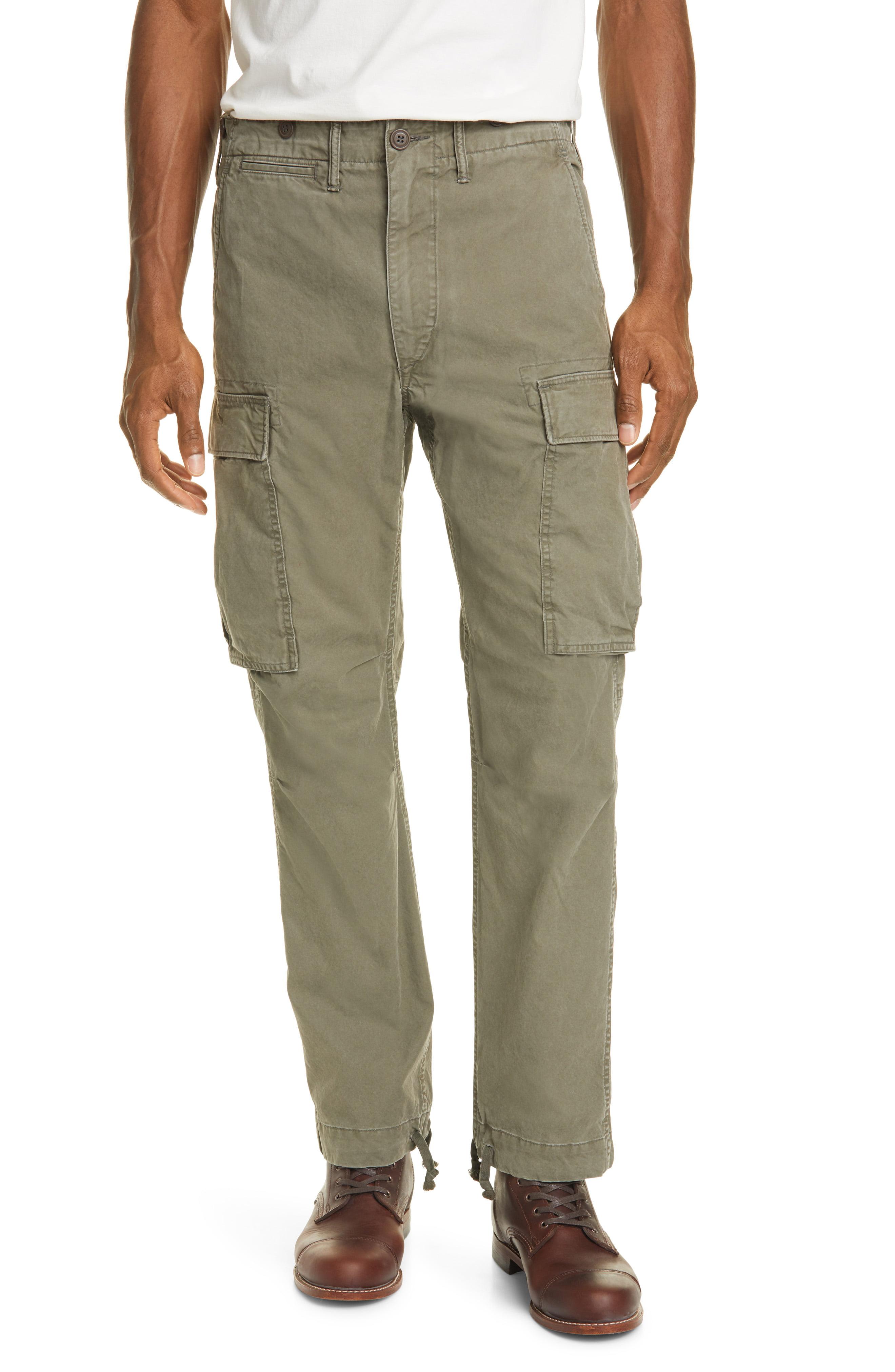 RRL Surplus Cargo Pants in Dark Olive (Green) for Men - Lyst