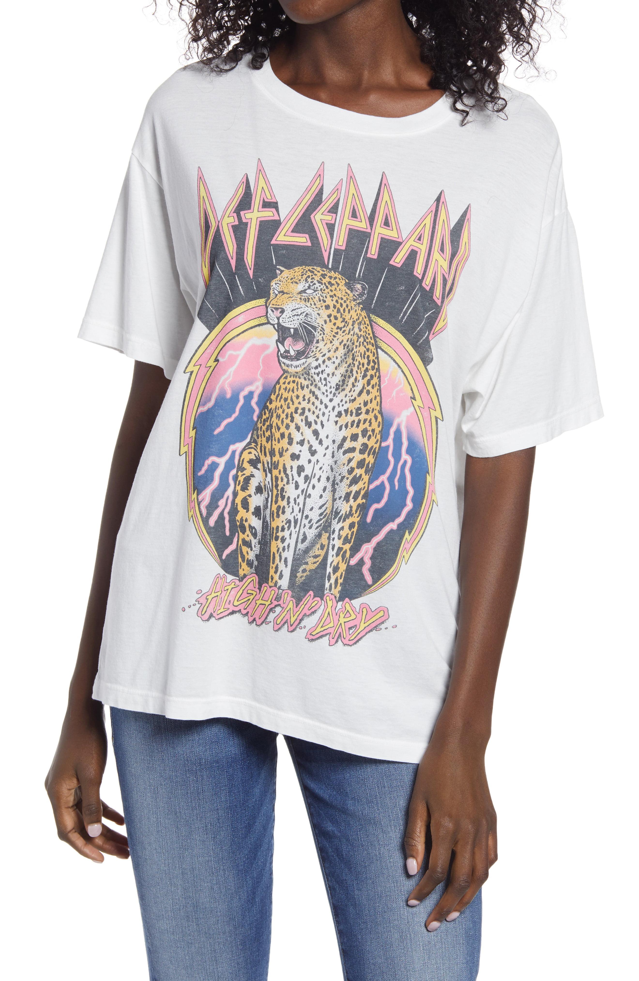 def leppard high and dry t shirt
