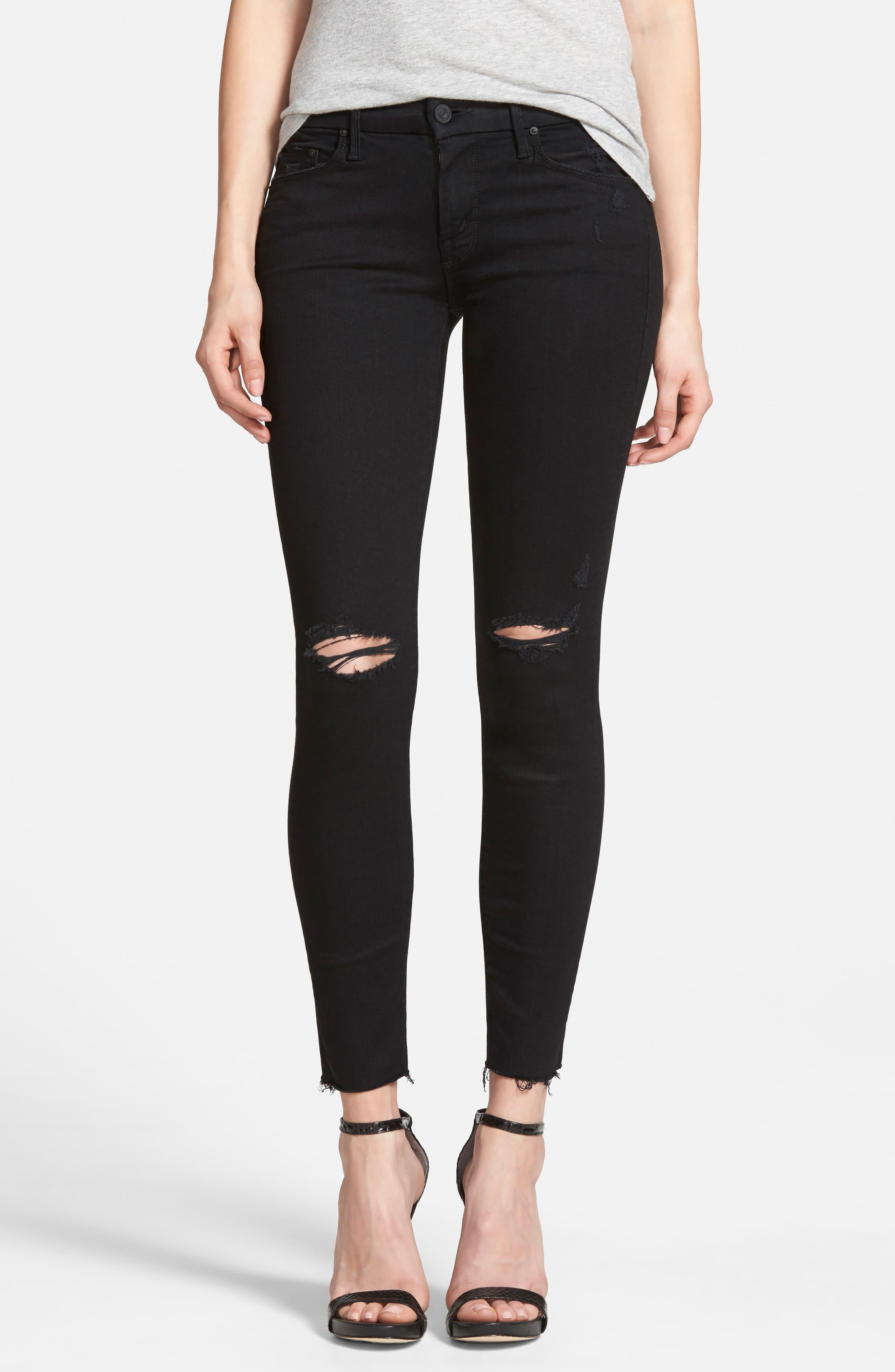 mother denim skinny jeans