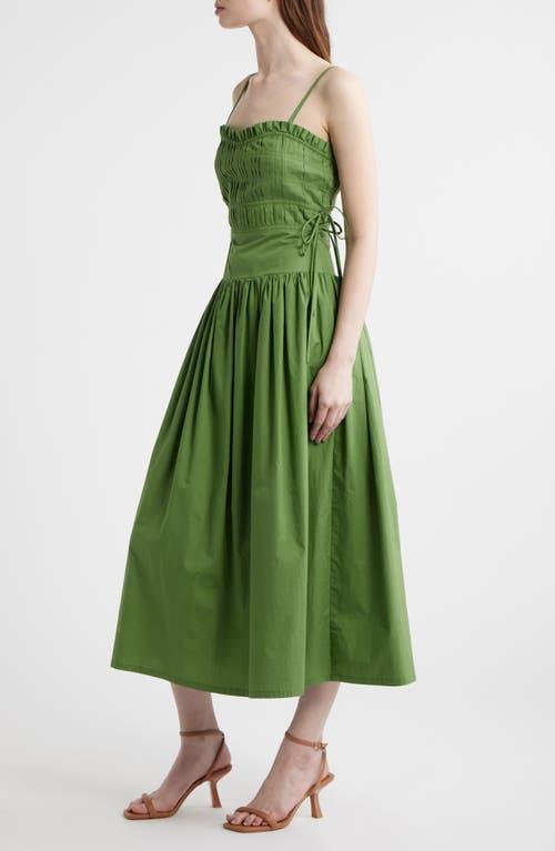 knee length dresses for ladies River Ruched Midi Dress  Maya Lee Boutique