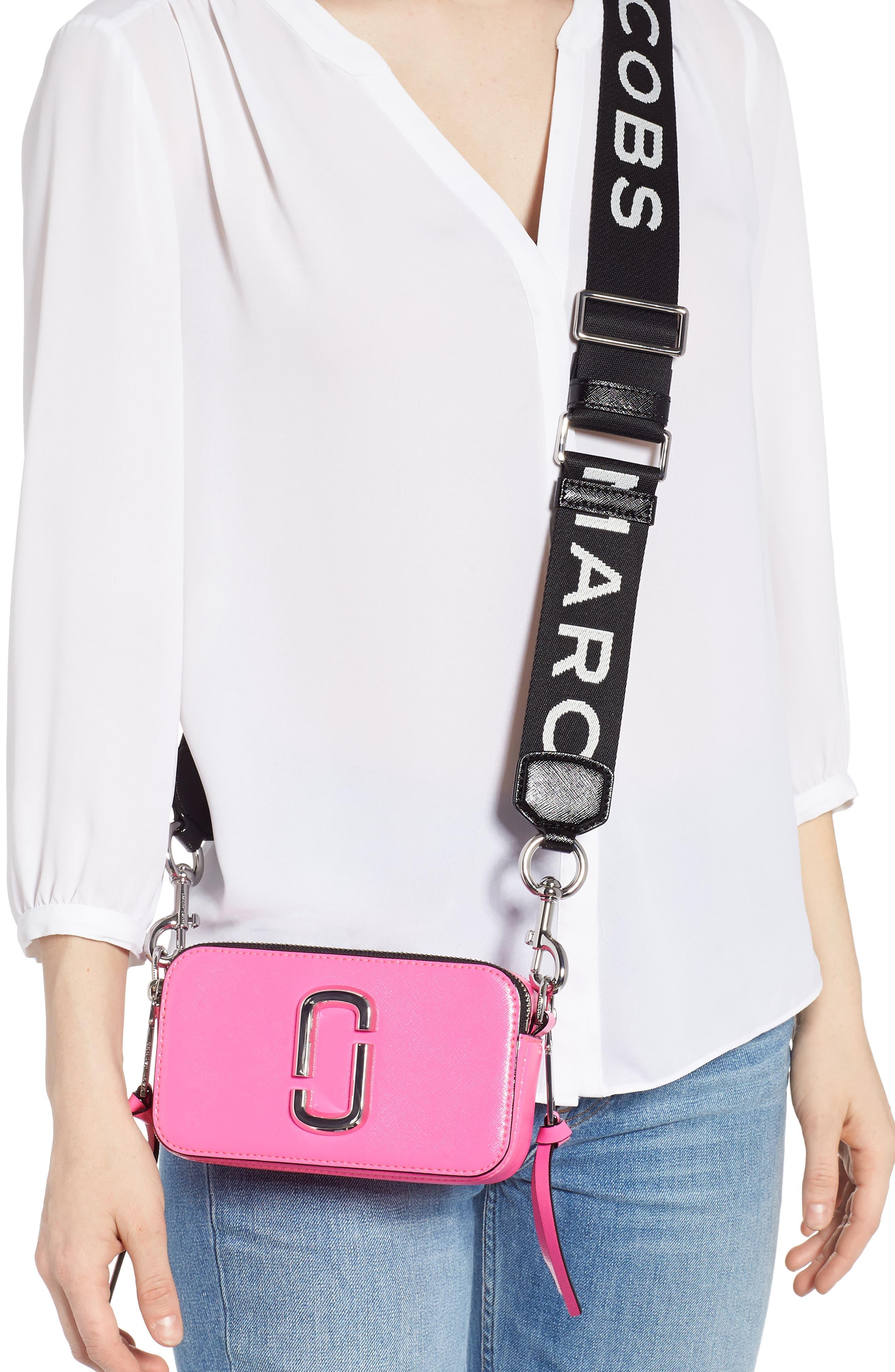 Marc Jacobs Snapshot Crossbody Bag in Bright Pink (Pink) - Lyst