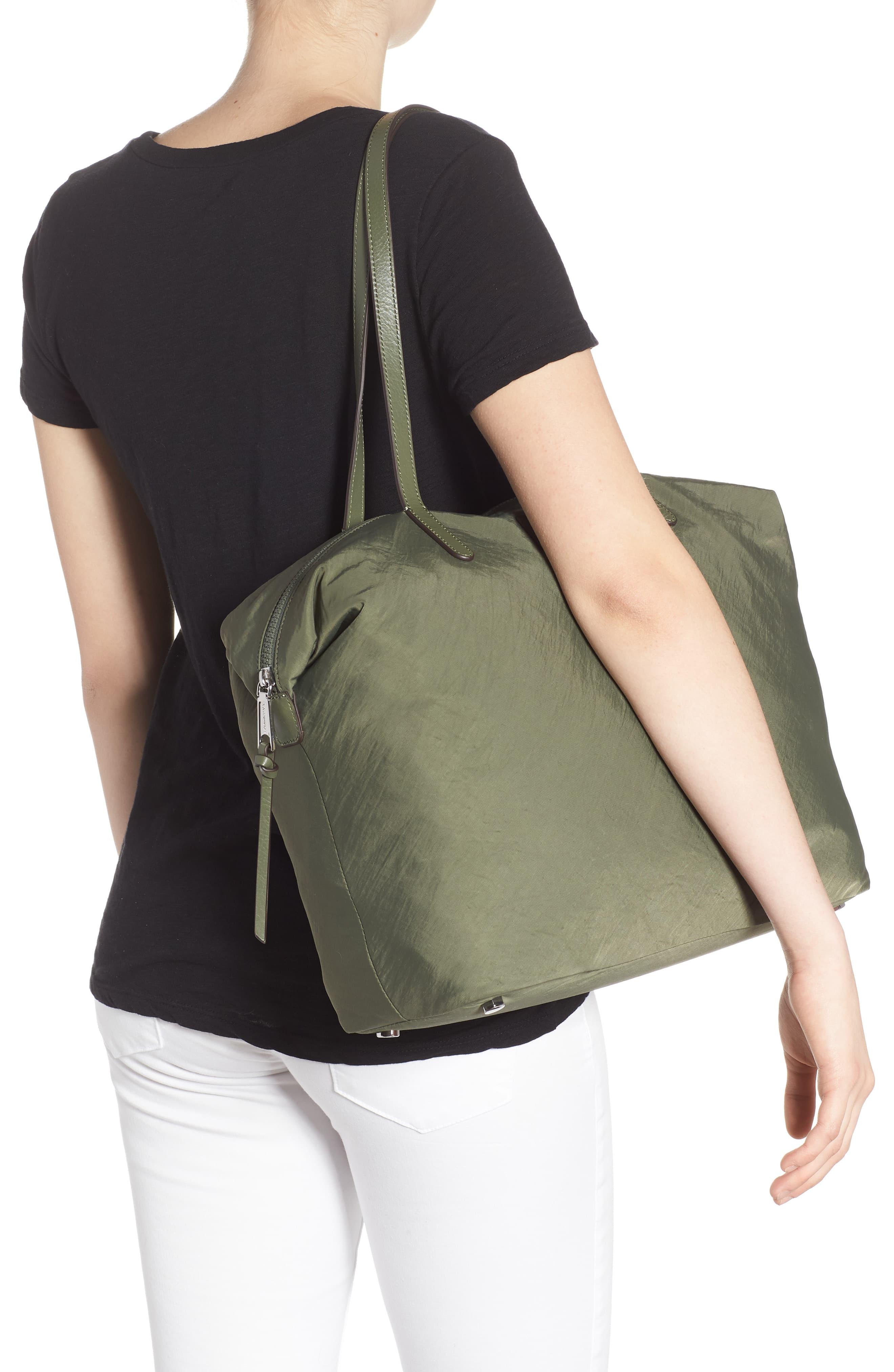 washed nylon tote rebecca minkoff