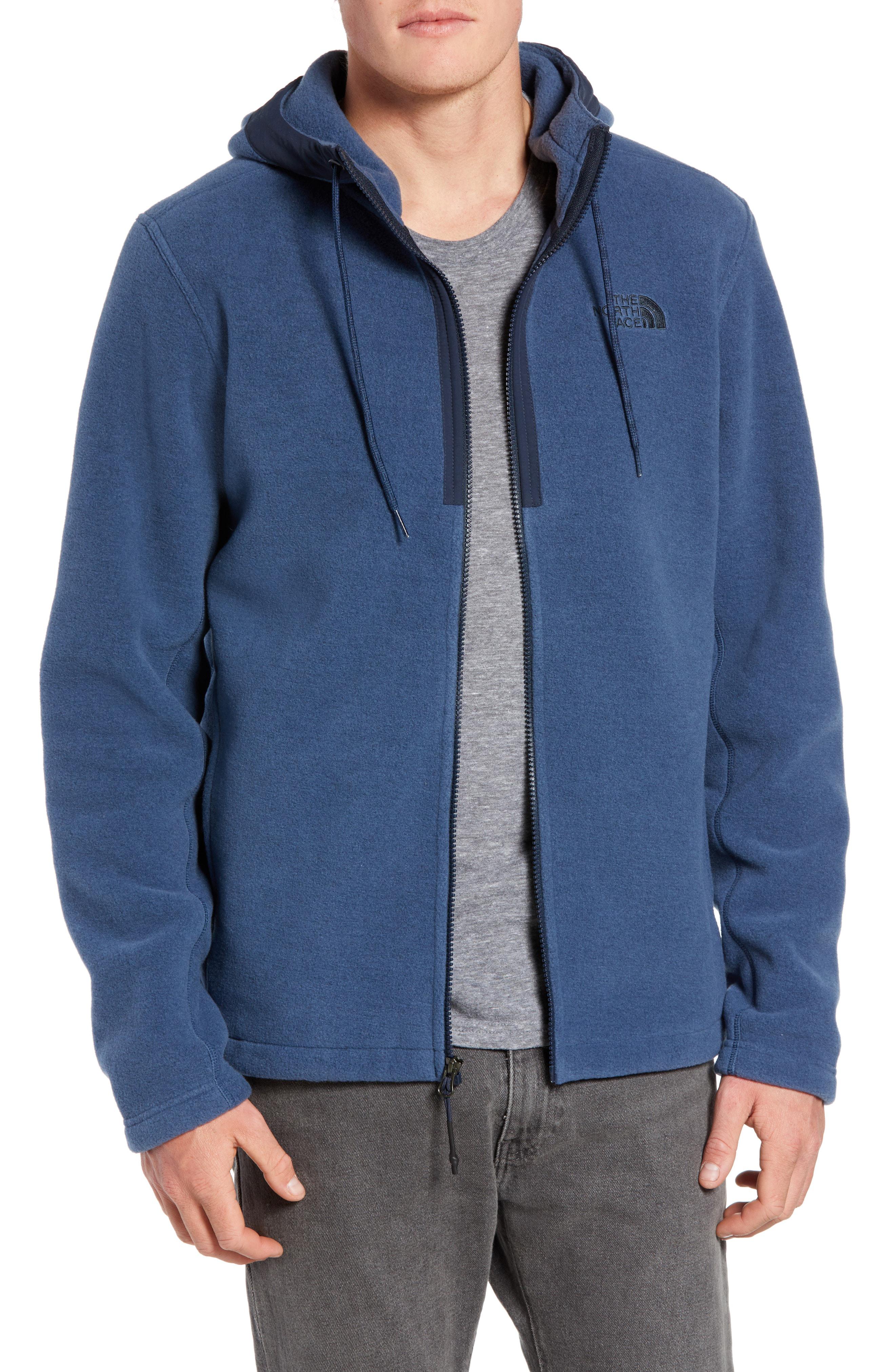 the north face pyrite fleece hoodie 
