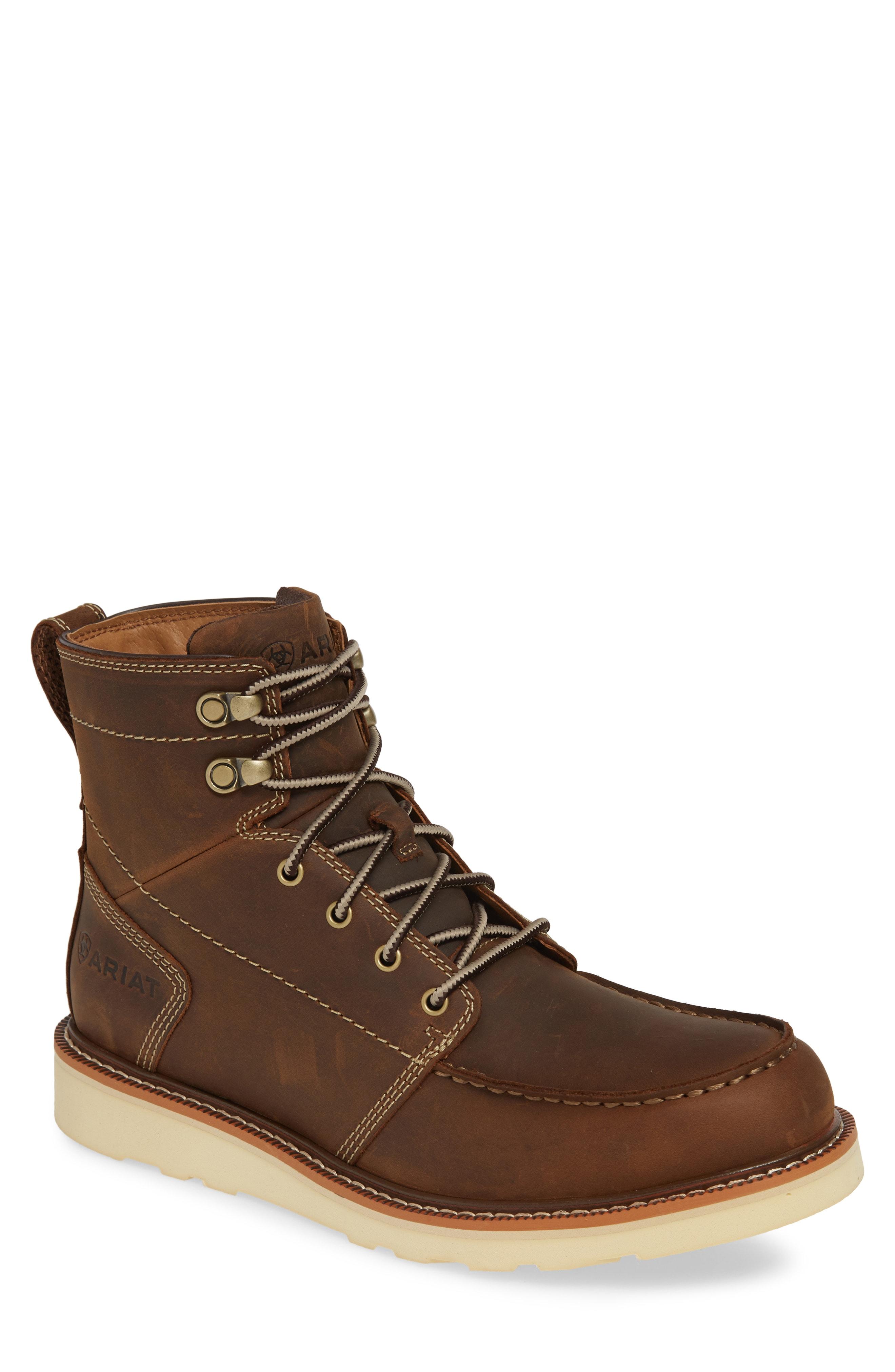 ariat moc toe boots