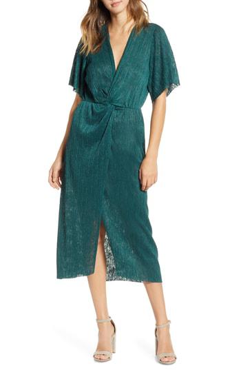 nordstrom dolman plisse midi dress