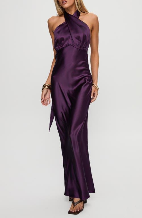 champagne halter prom dress Champagne Halter Cutout Long Prom Dress with Slit MD112603 – Dressmeet