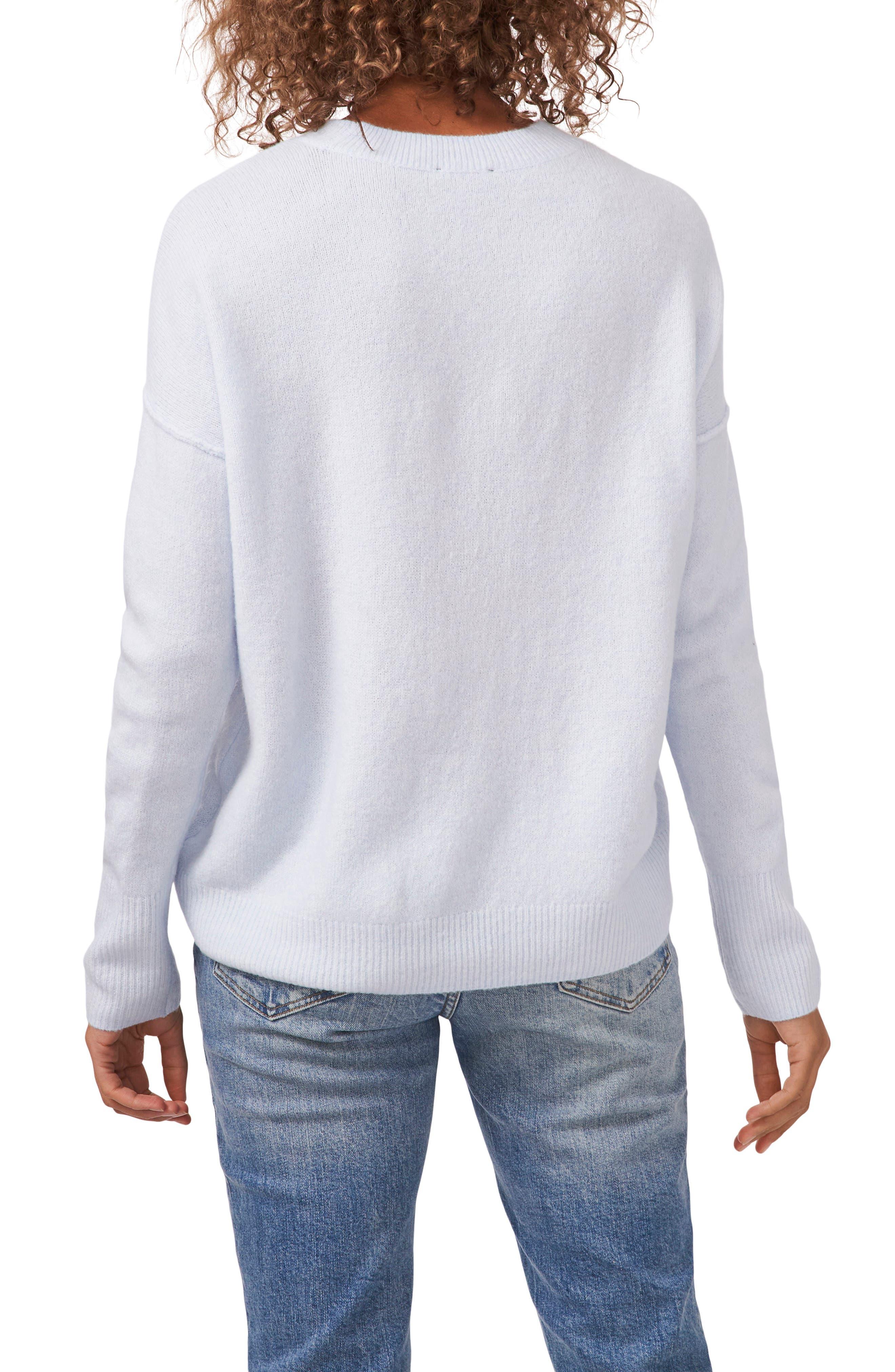 Vince Camuto Center Seam Crewneck 