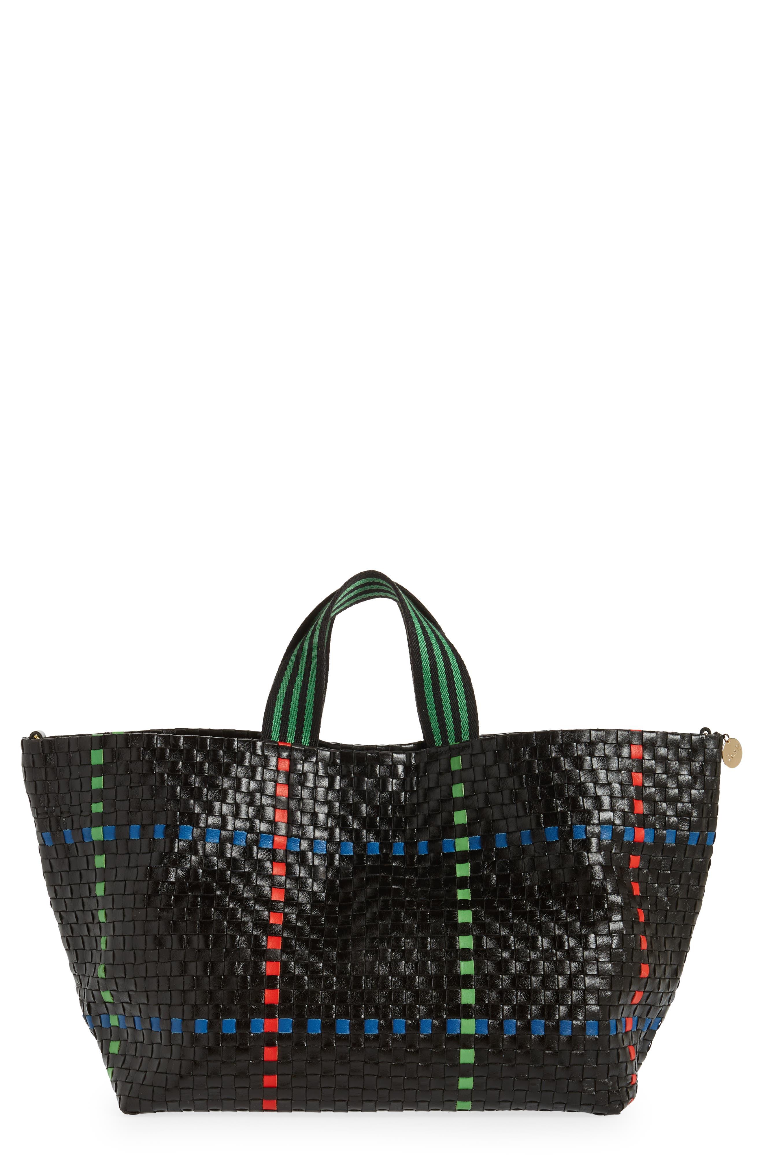 Clare V. Leather Tote Bag - Black Totes, Handbags - W2435775