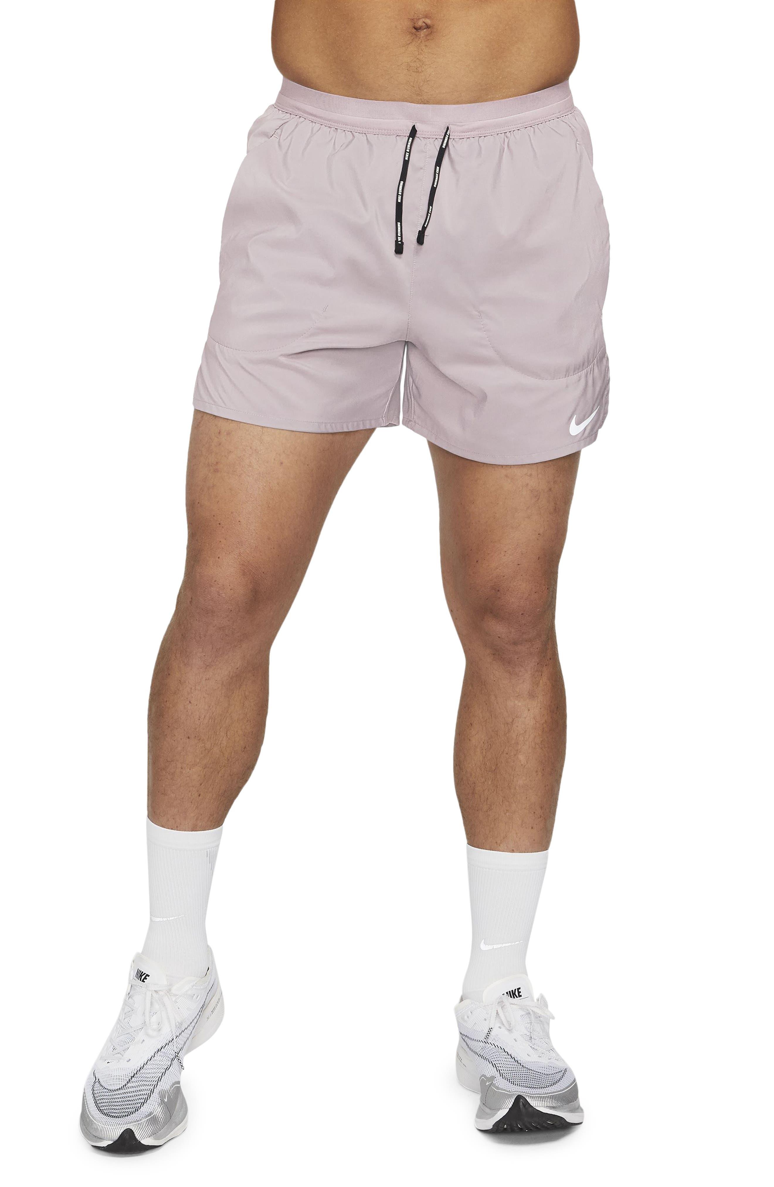 Nike Flex Stride 5 Running Shorts in Pink for Men | Lyst