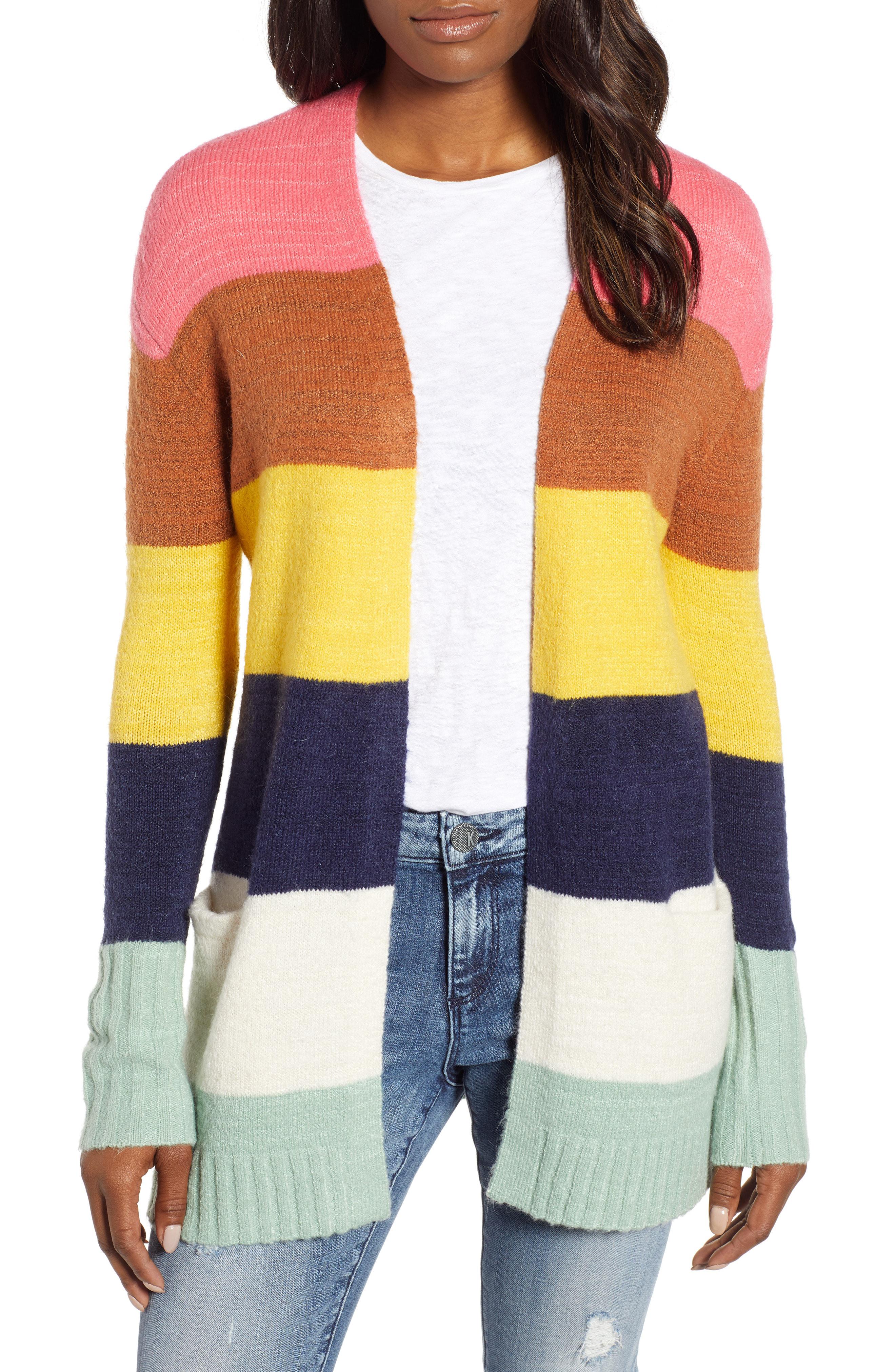 caslon open front cardigan