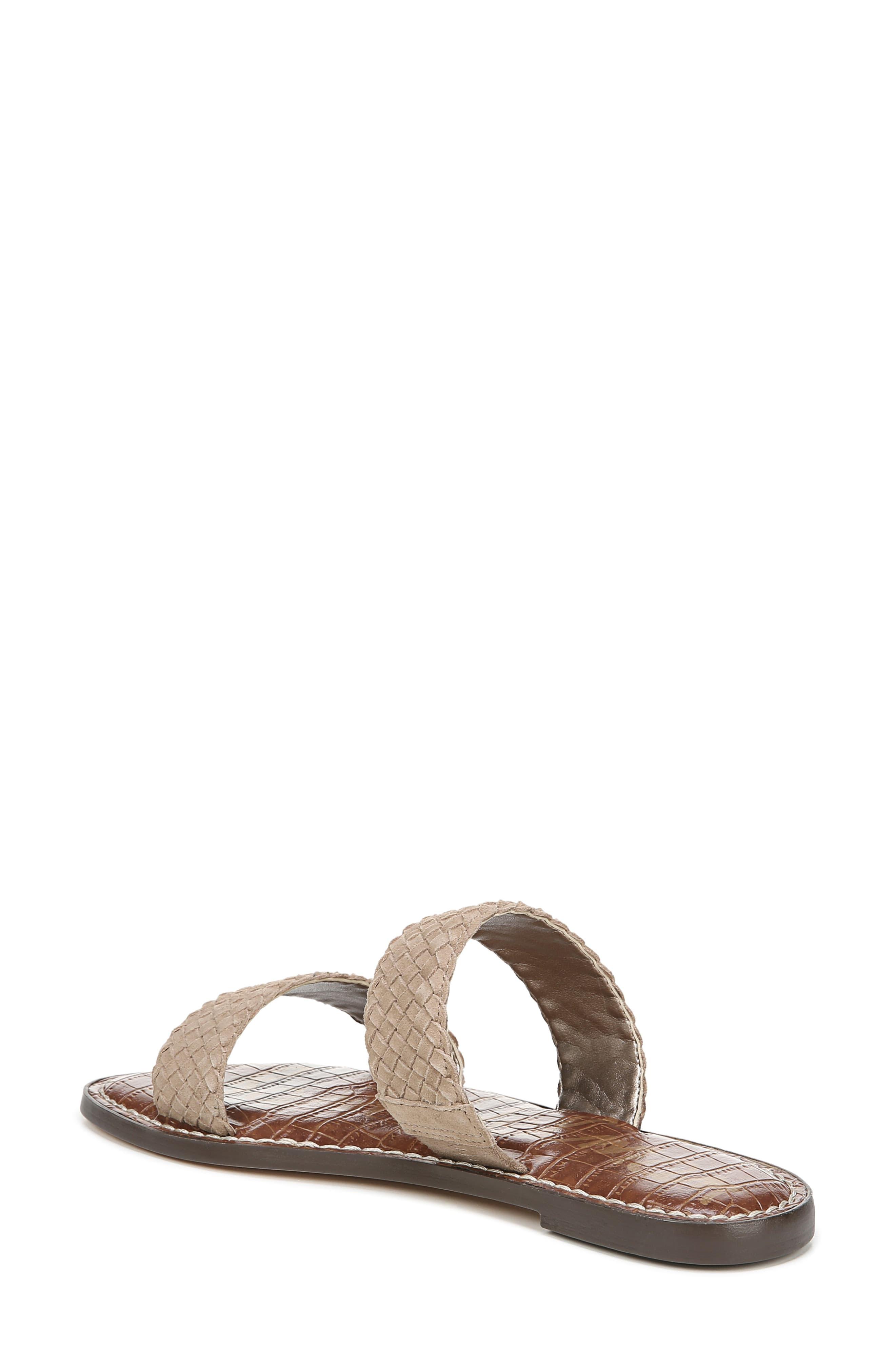 sam edelman gala two strap slide sandal