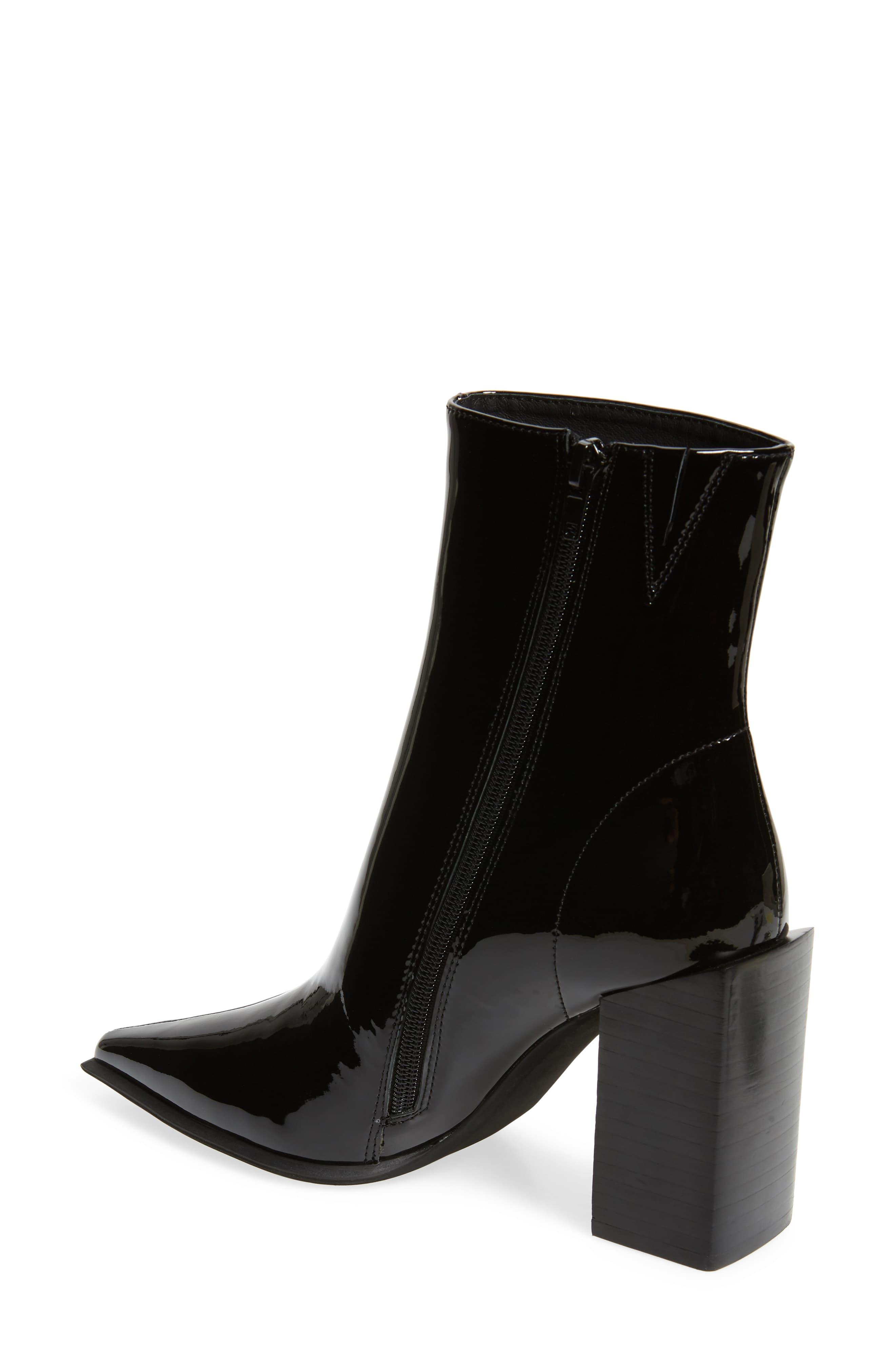 jeffrey campbell siren bootie black