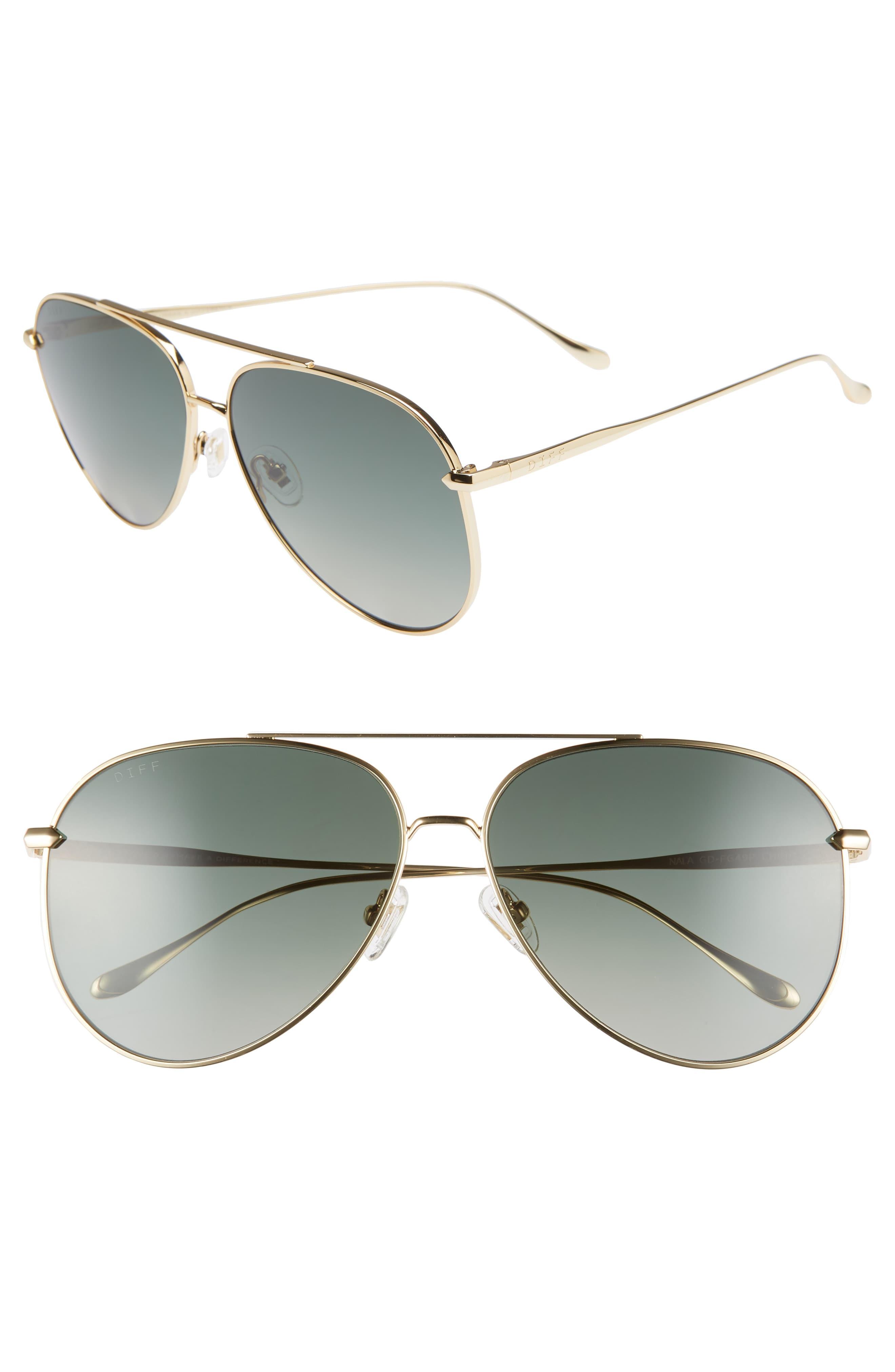 oversized polarized aviator sunglasses