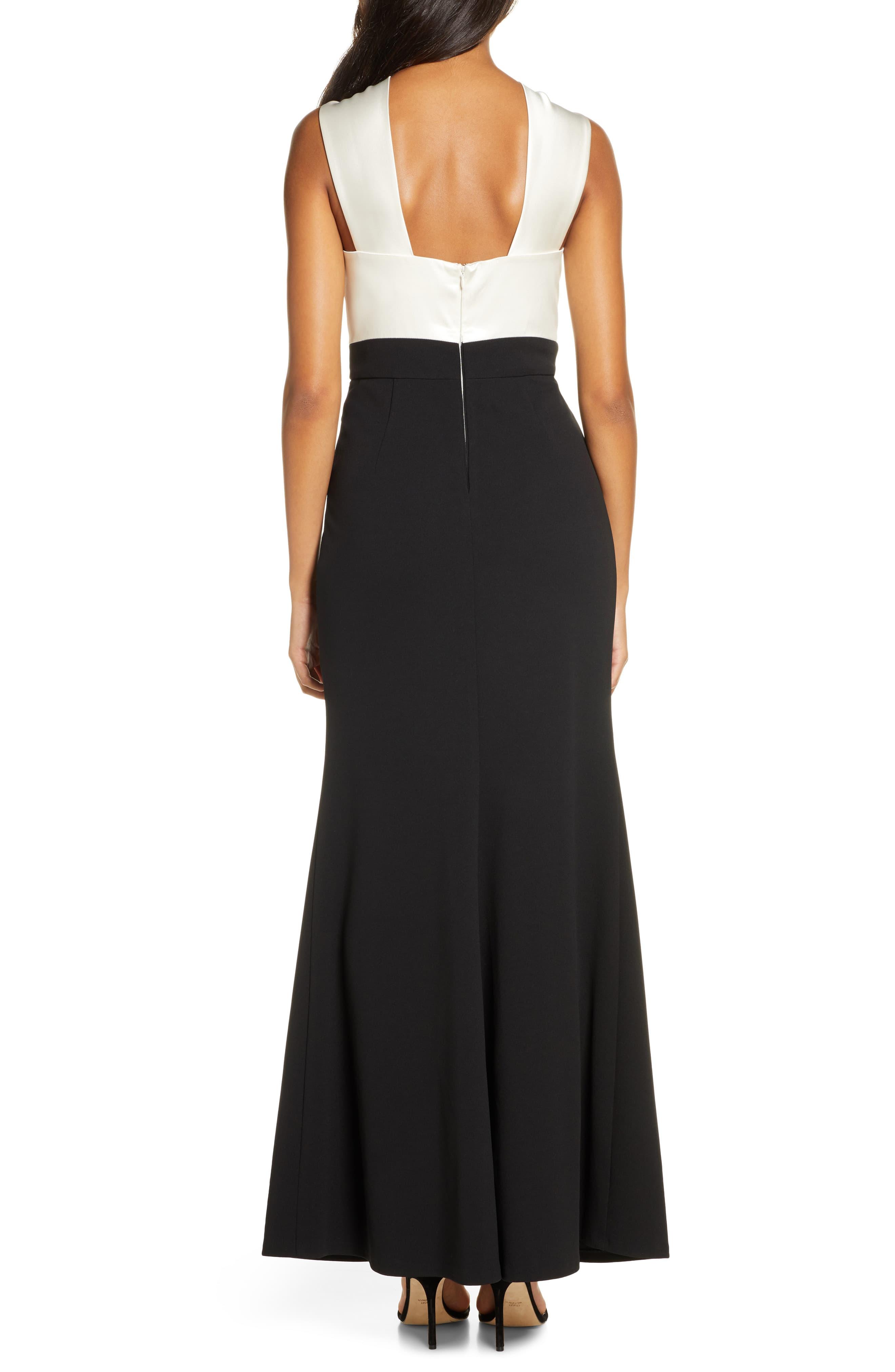eliza j trumpet gown