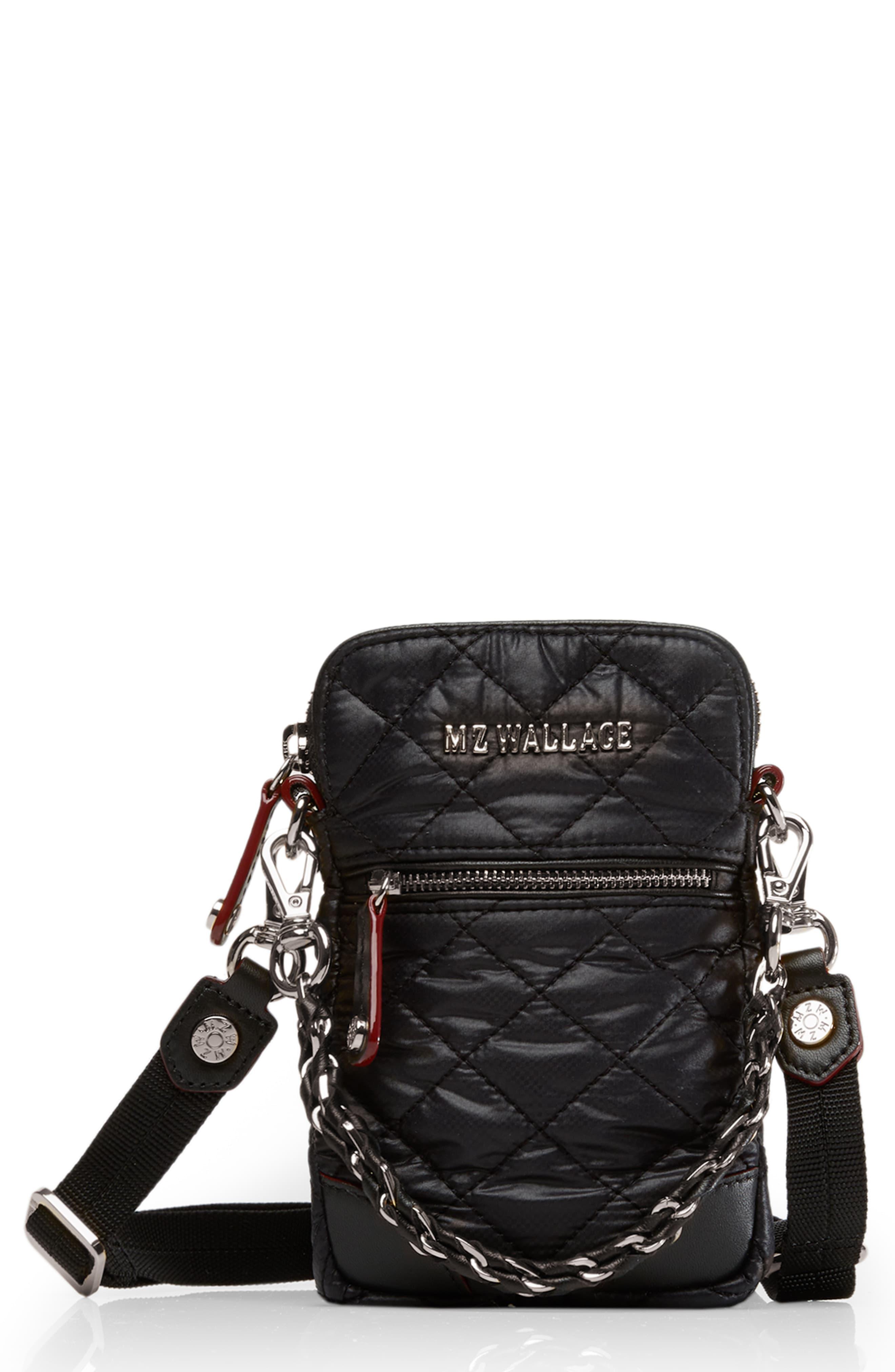 MZ Wallace Synthetic Quilted Black Lacquer Micro Crosby - Save 7% - Lyst