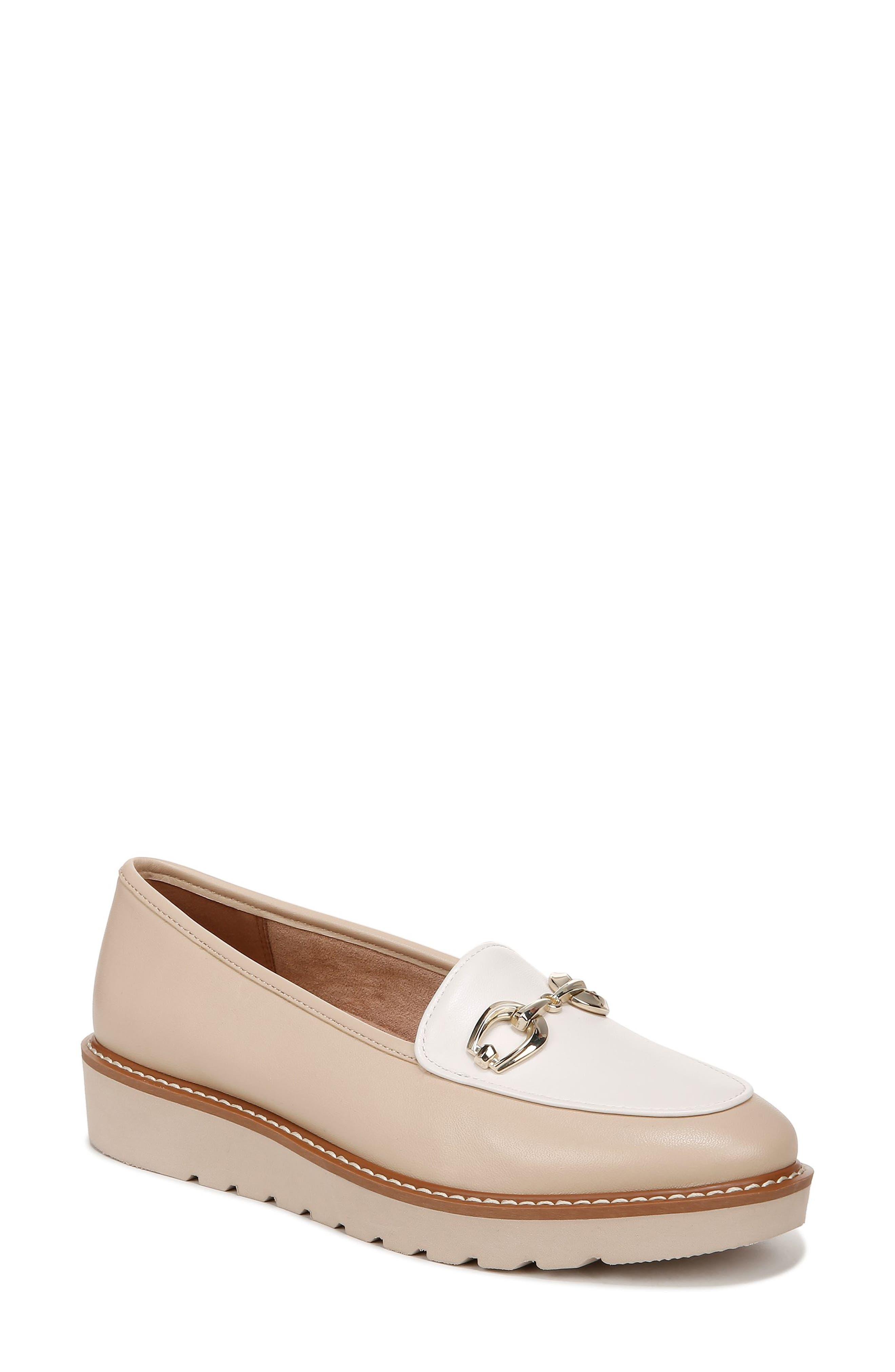 Naturalizer Adiline Bit Platform Loafer in Natural | Lyst