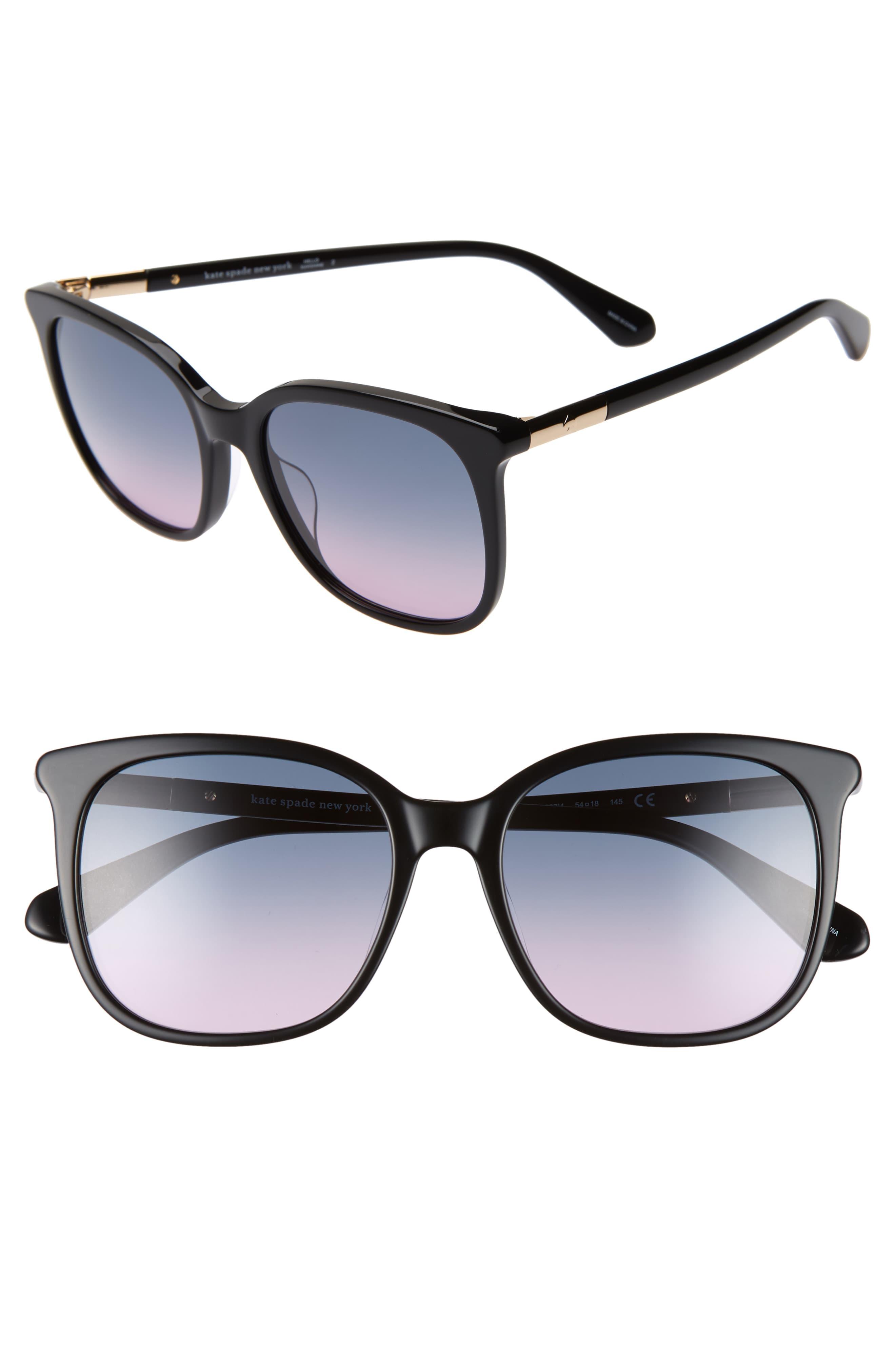 Kate Spade Caylin 54mm Gradient Square Sunglasses in Black Lyst