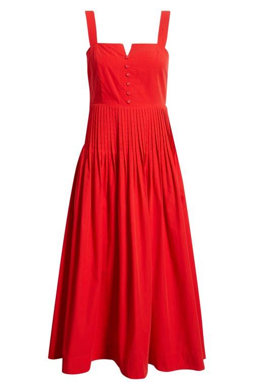 strapless open back dress Valentina Dress in Scarlet – Mirror Palais main image 0