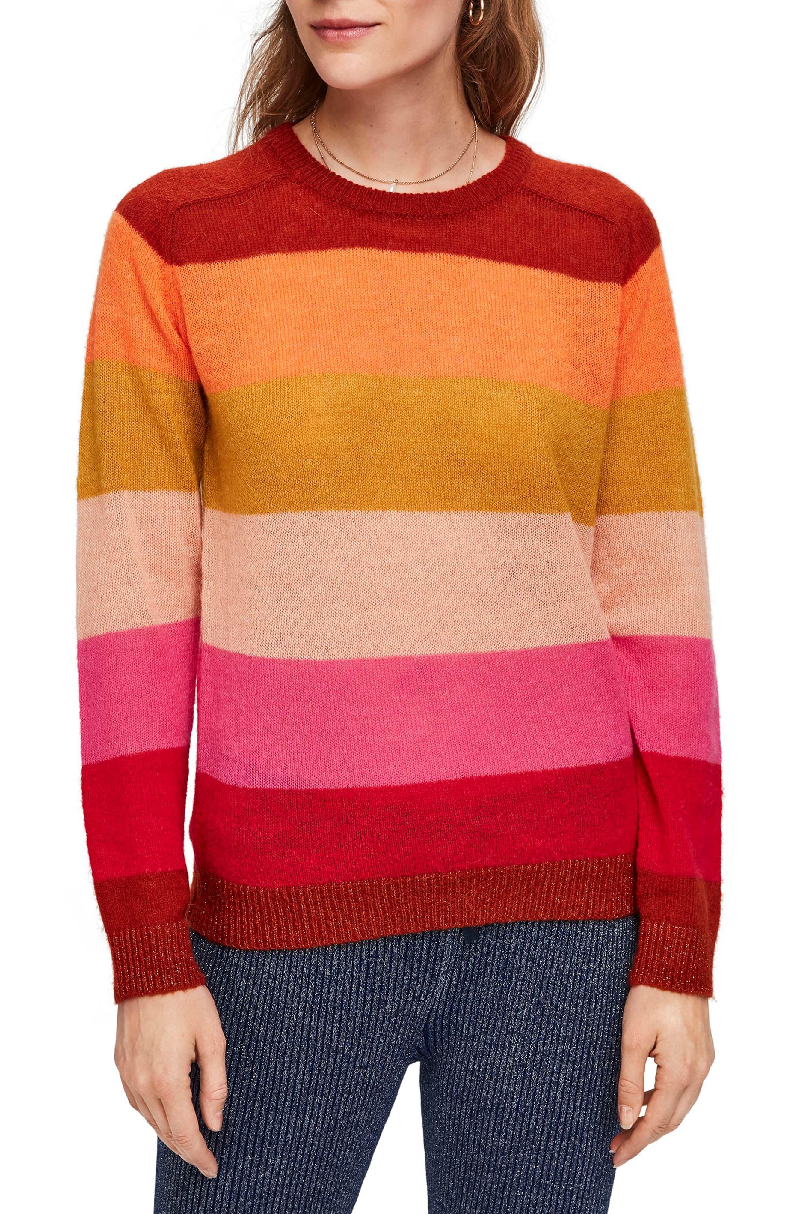 Scotch & Soda Colorful Stripe Pullover in Combo r (Pink) - Lyst