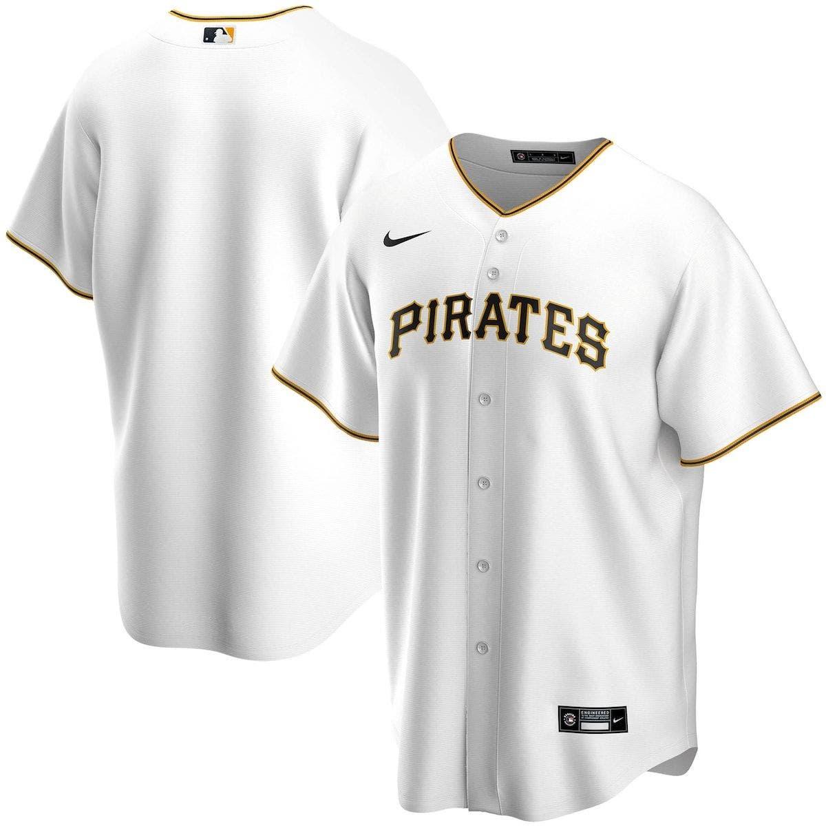 Nike Pittsburgh Pirates Home Replica Team Jersey At Nordstrom in White for  Men | Lyst
