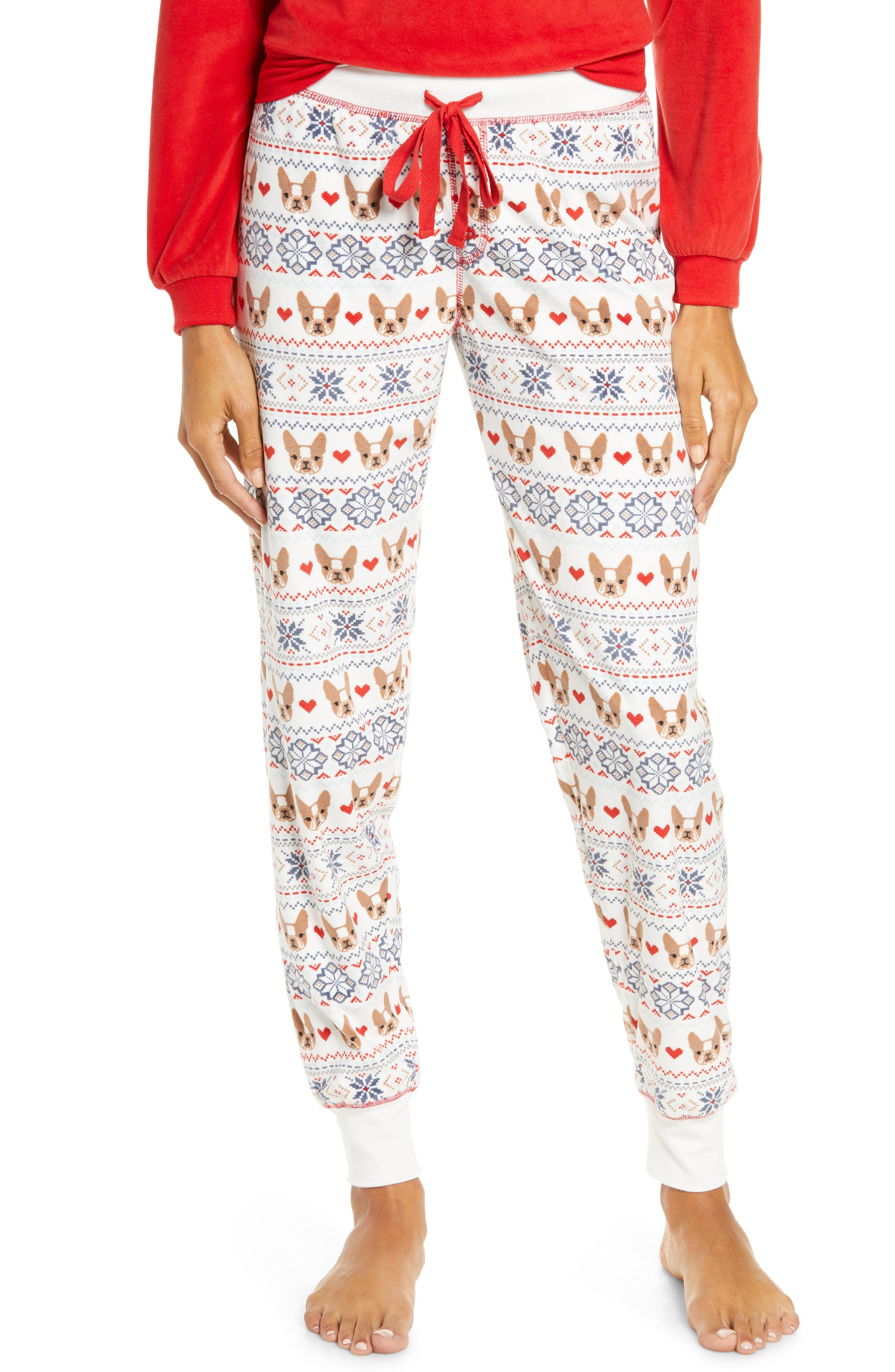 Pj Salvage Silky Velour Jam Pajama Pants in Ivory (White) - Lyst