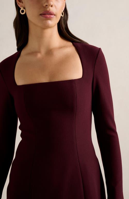 evernew burgundy dress Charlotte Strapless Jacquard Midi Dress in Red - Size 0 to 12