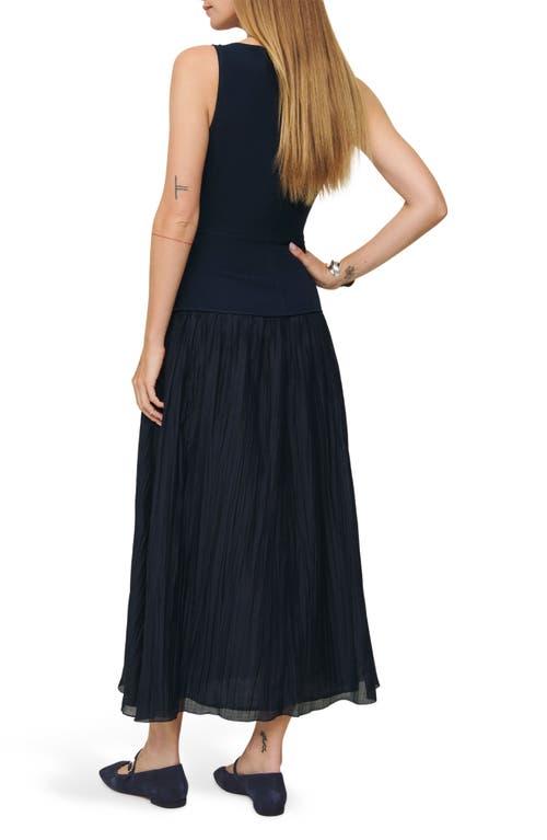 Reformation Cyra Drop Waist Maxi Dress in Blue | Lyst Reformation Cyra Drop Waist Maxi Dress in Blue | Lyst