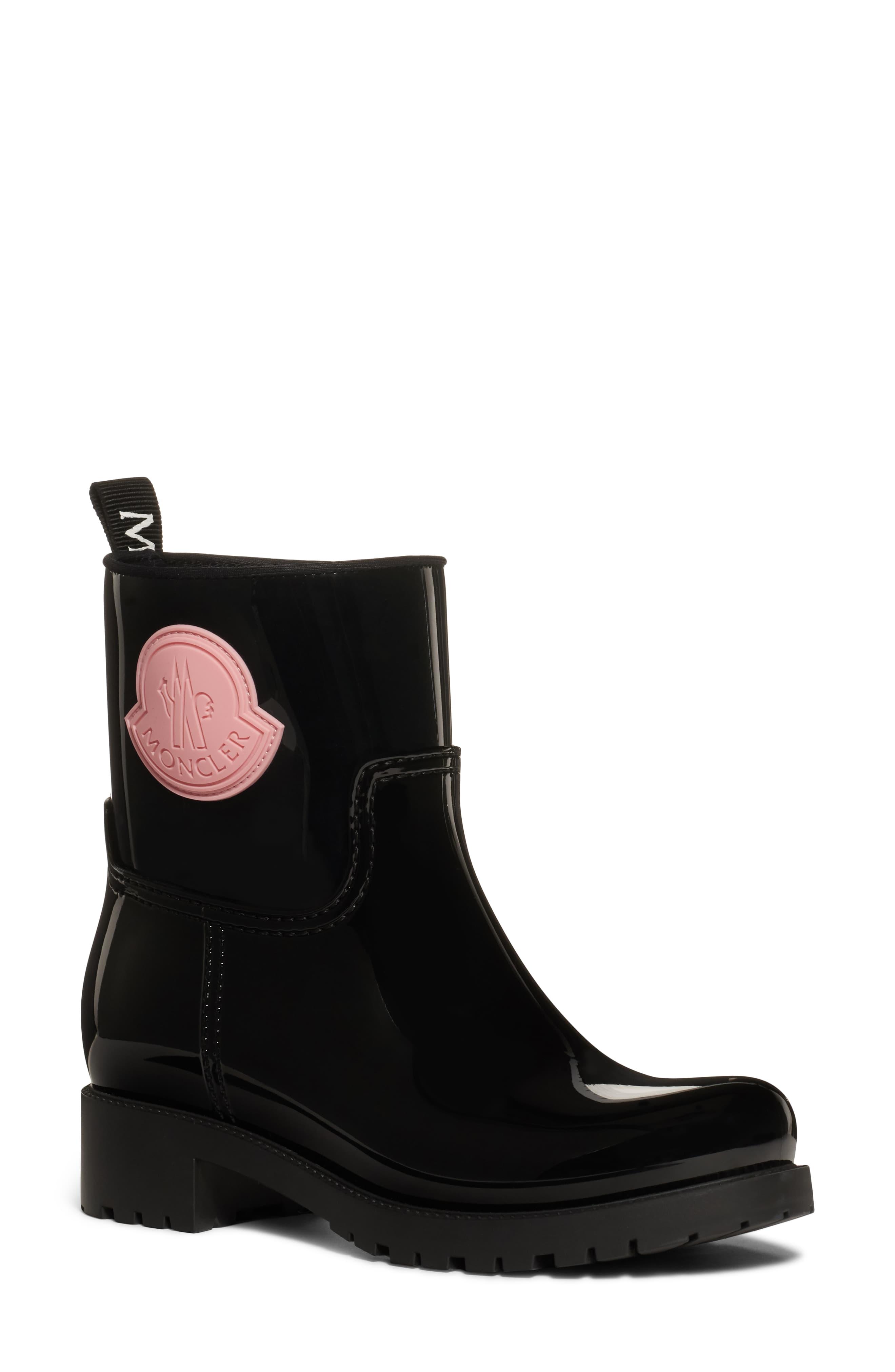 moncler pink boots