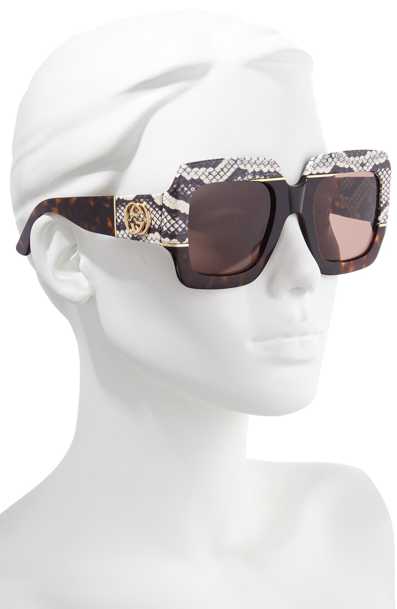 gucci snakeskin sunglasses