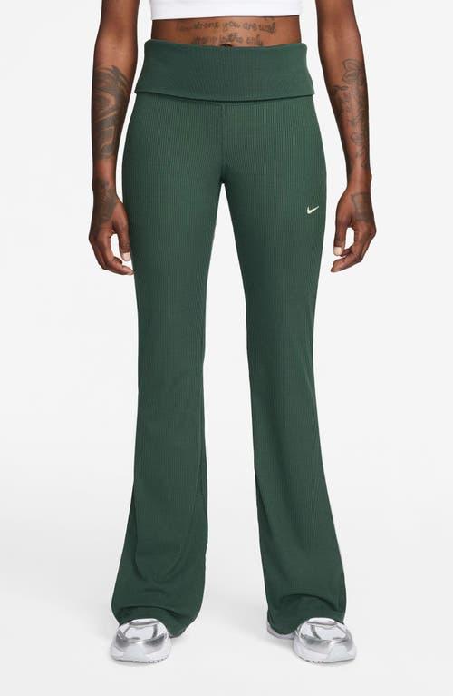 nike knit palazzo pants