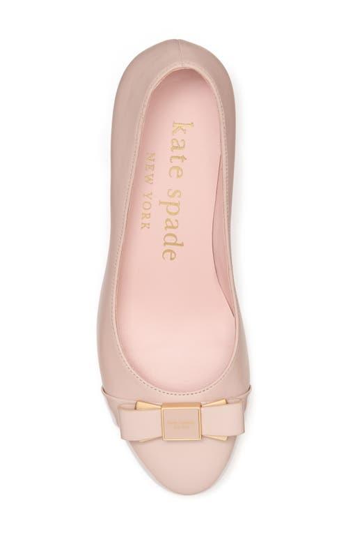 Kate Spade Bowdie Cap Toe Pump in Pink | Lyst